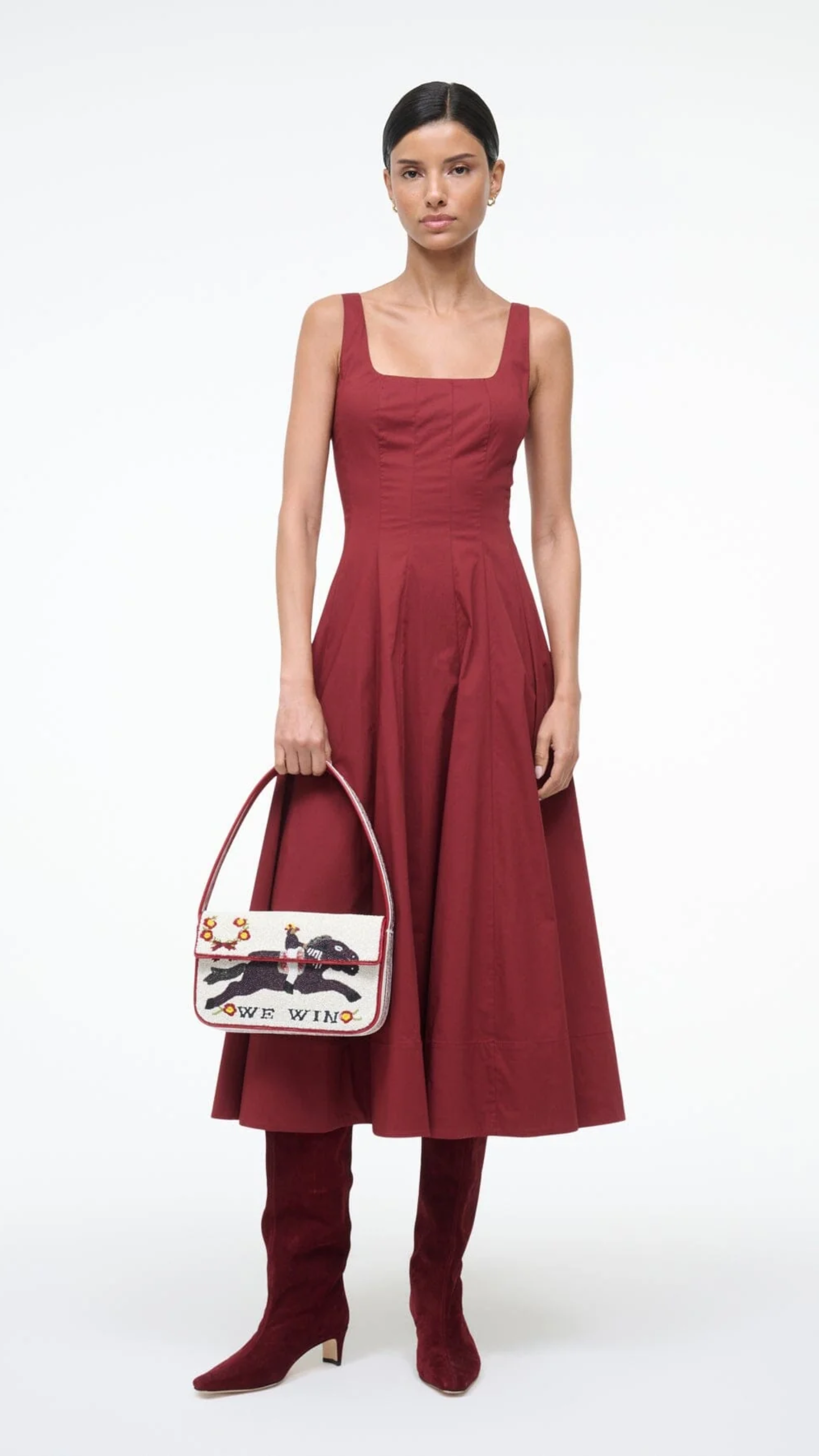 Staud Tommy Beaded Bag
