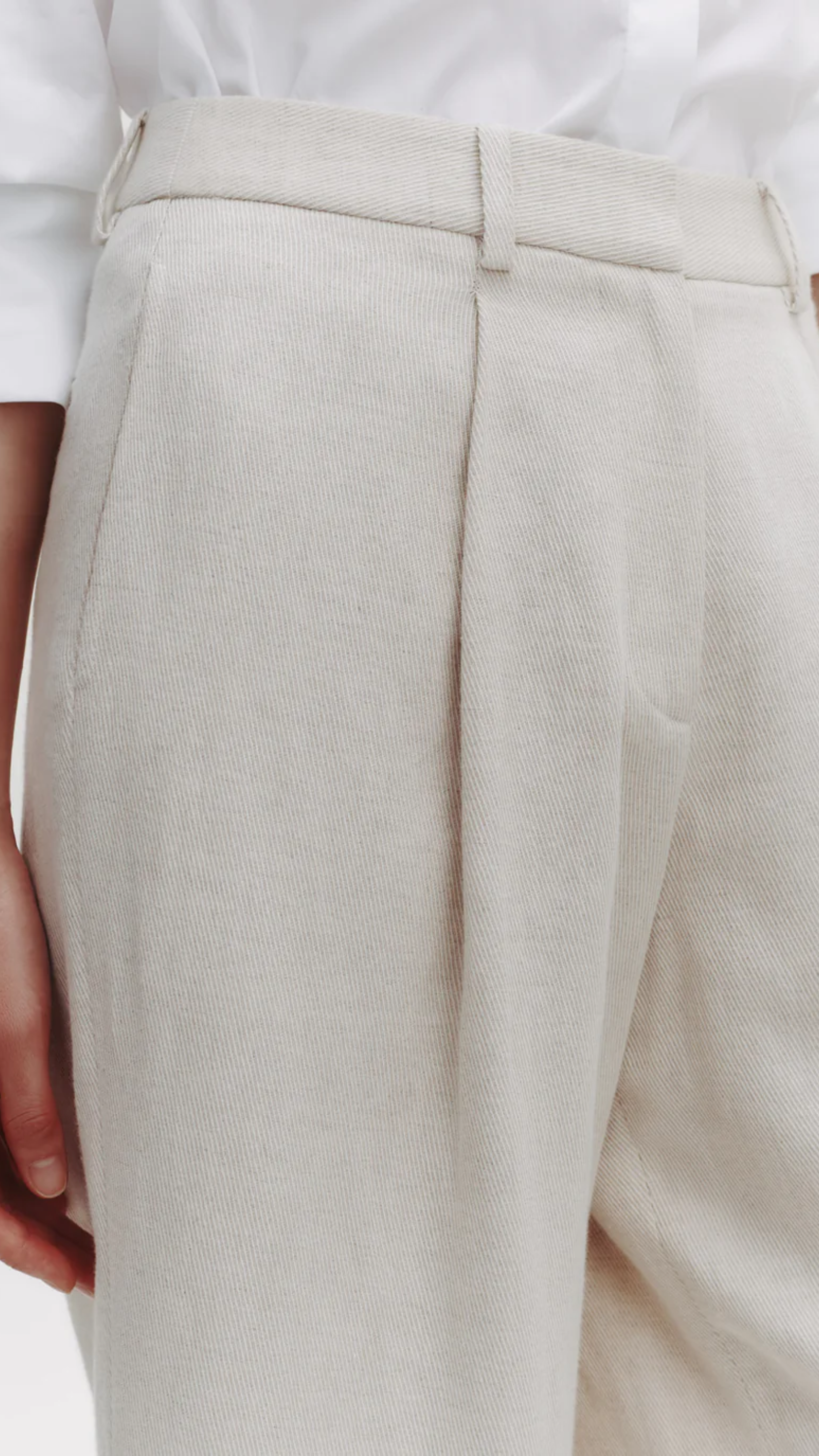 TWP Houston St Pant in Natural