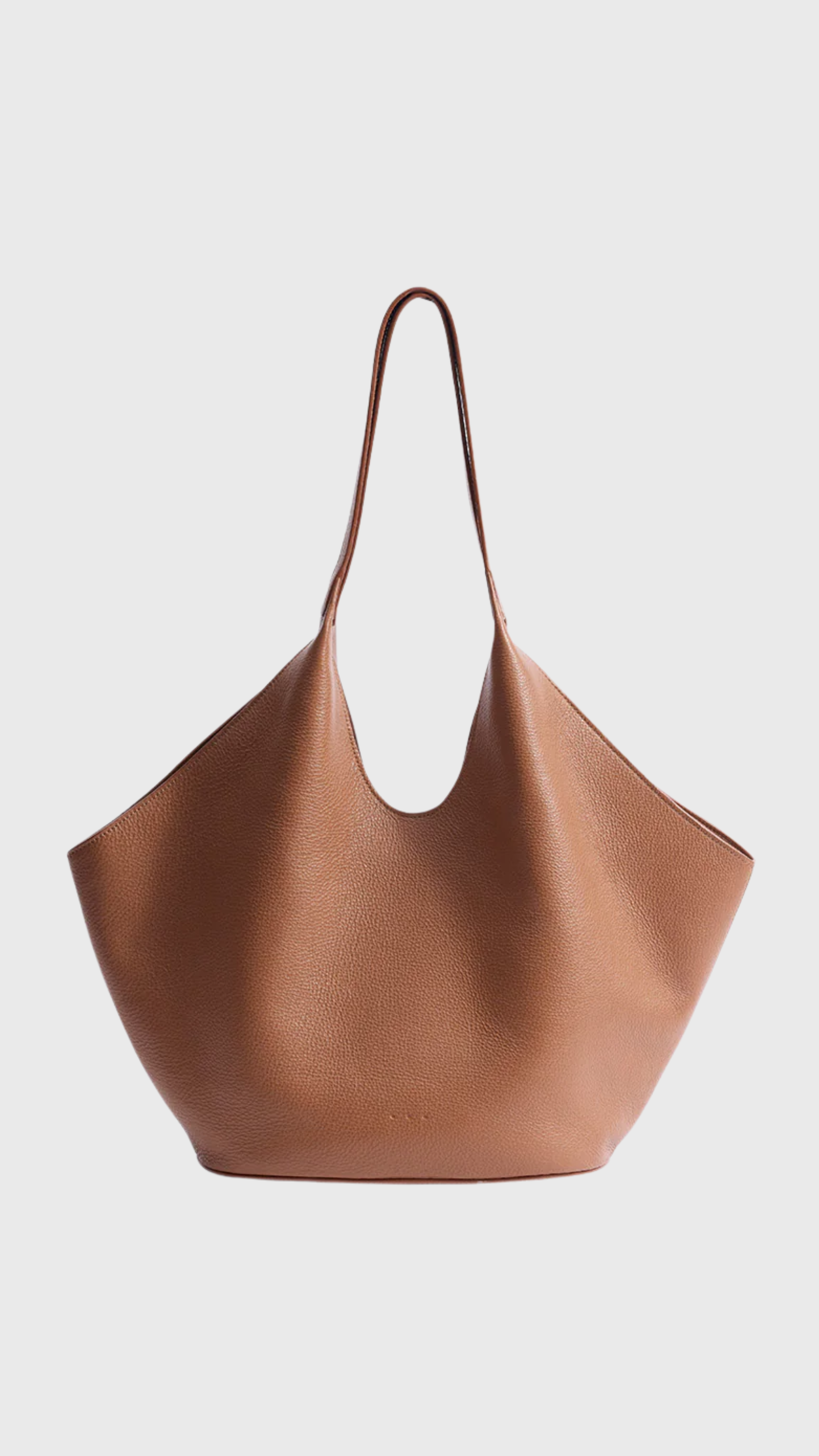 Aesther Ekme Phantom Tote in Grain Brown Rust