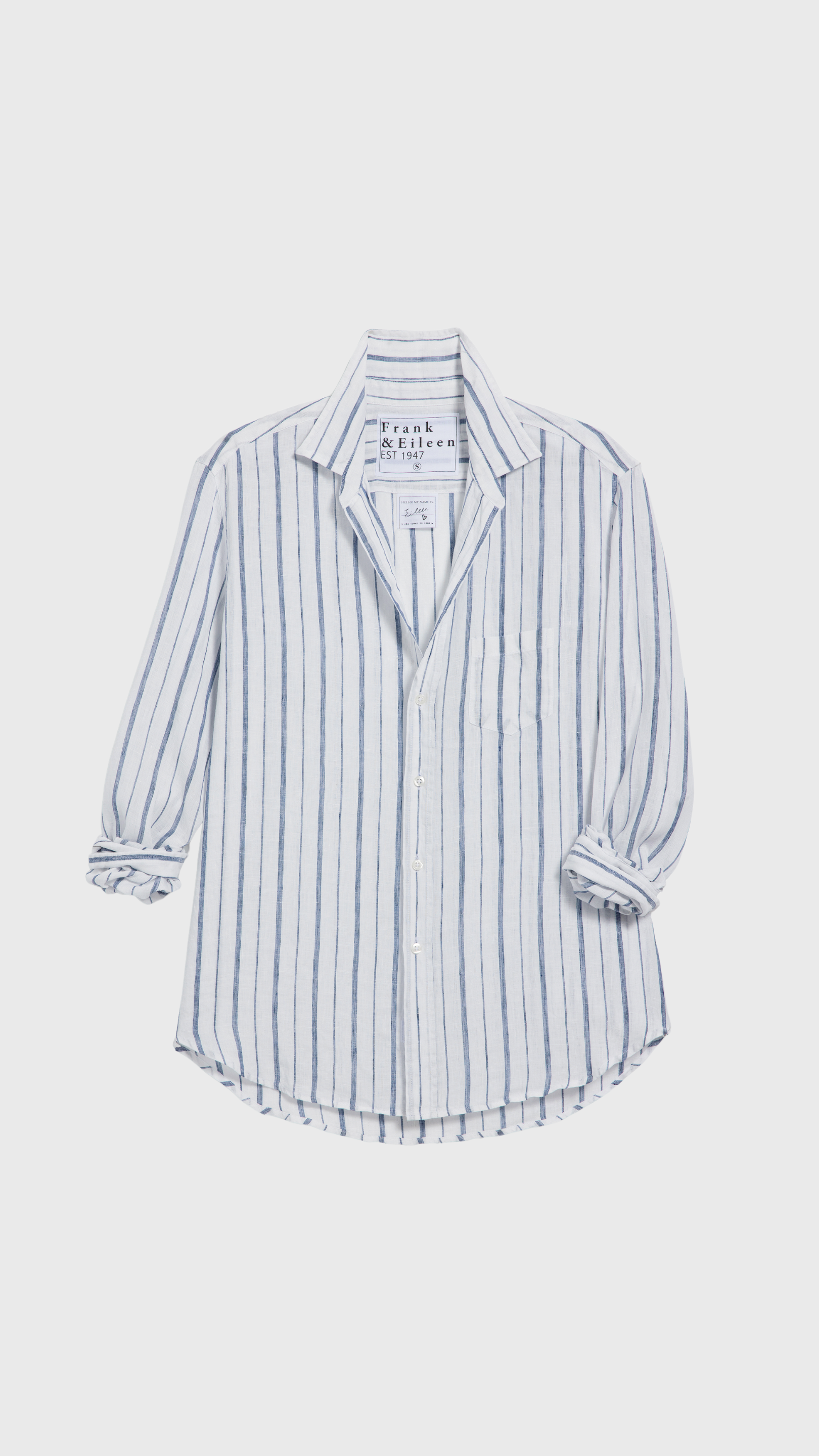 Frank & Eileen Eileen Italian Classic Linen Relaxed Button Up