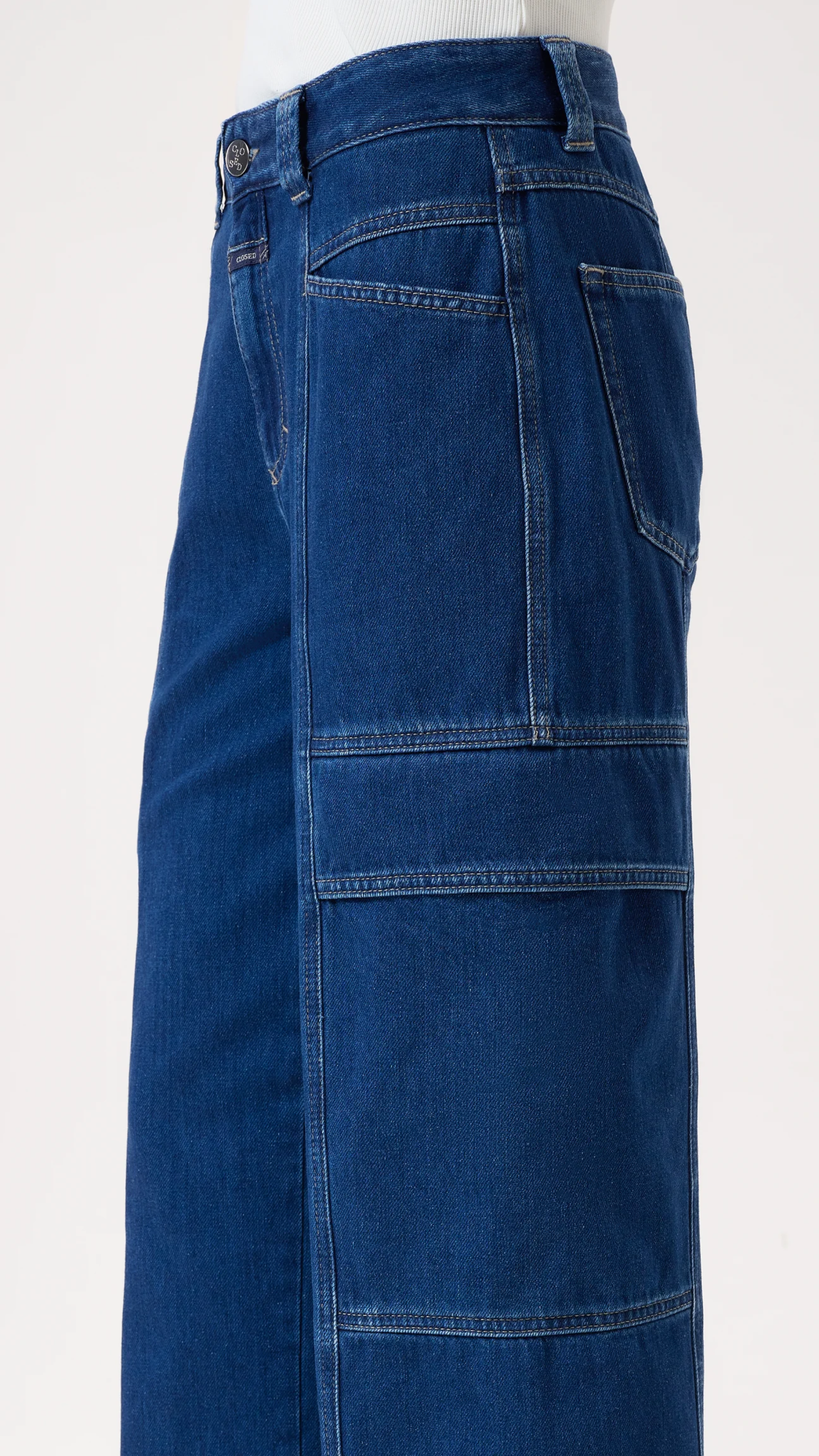 Closed Cali-x Relaxed Jean in Mid Blue