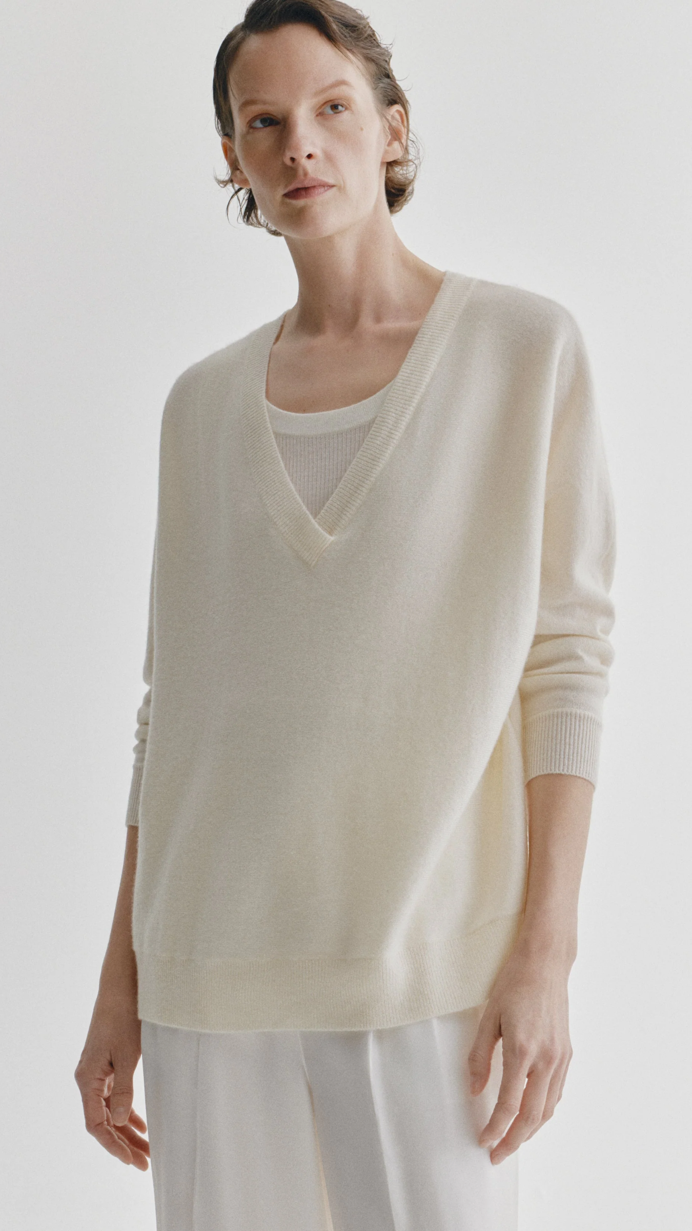 Lisa Yang Kenny V Neck Sweater
