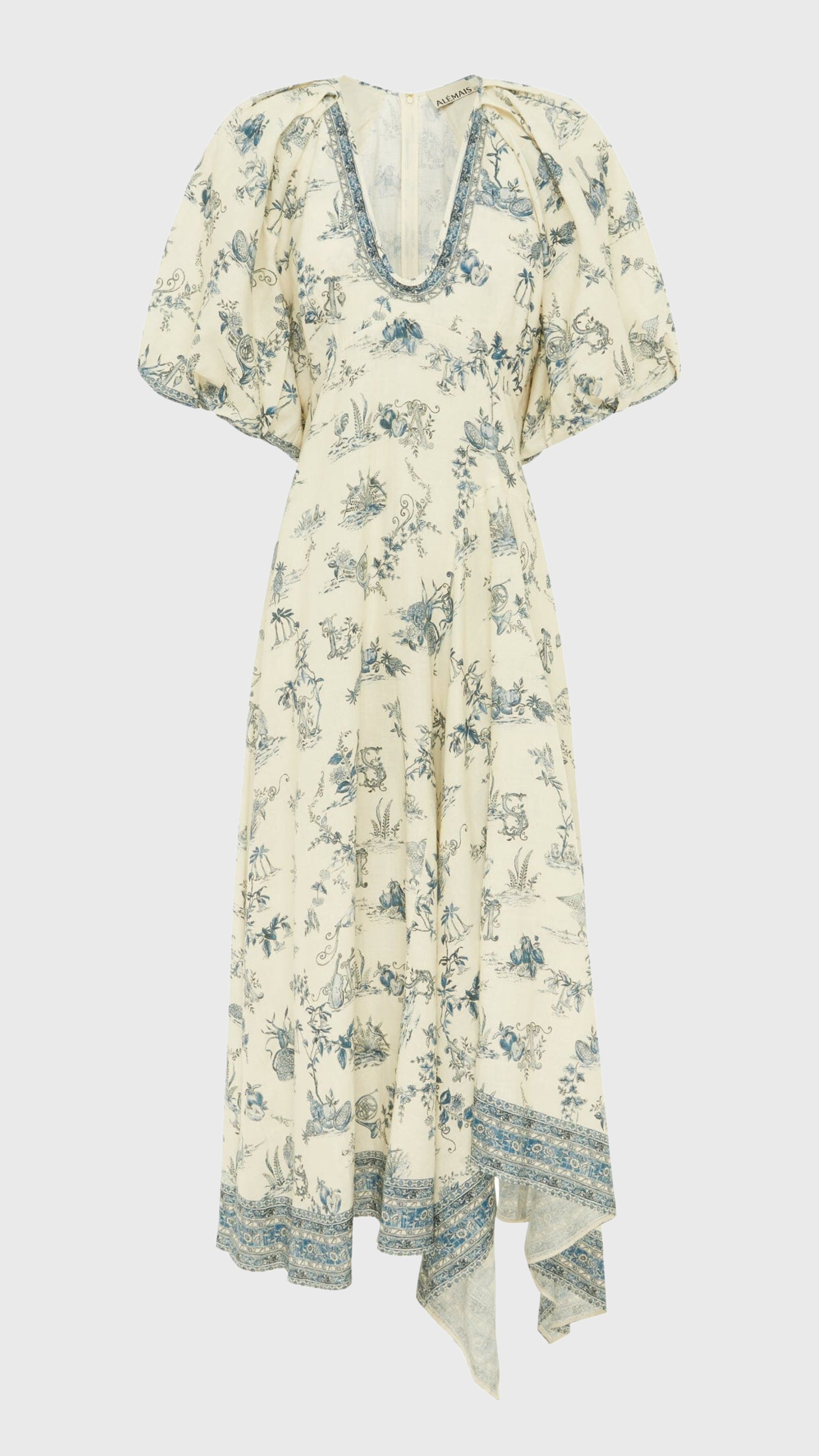 Alemais Casa Midi Dress in Cream