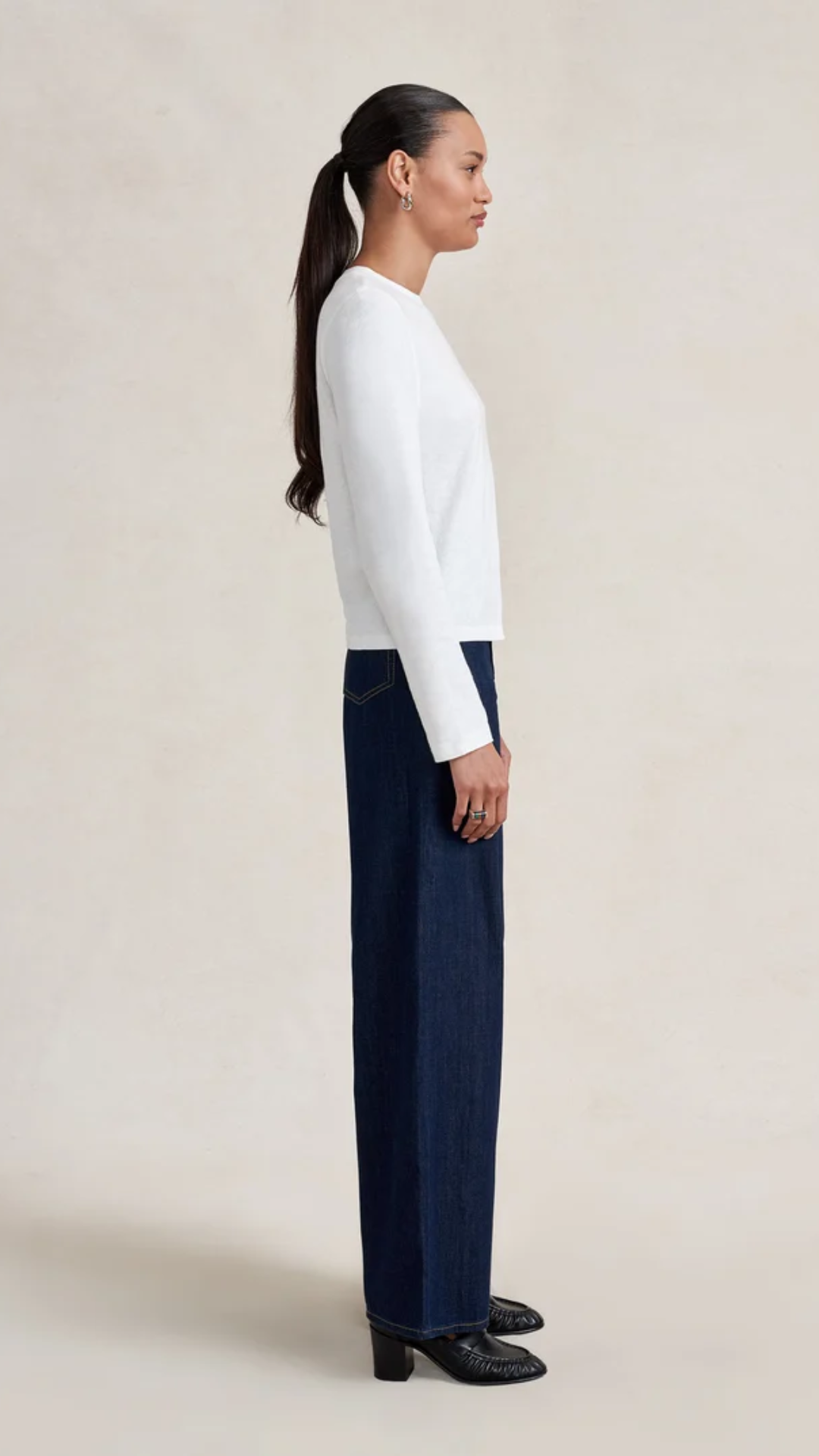 La Ligne Long Sleeve Molly Tee