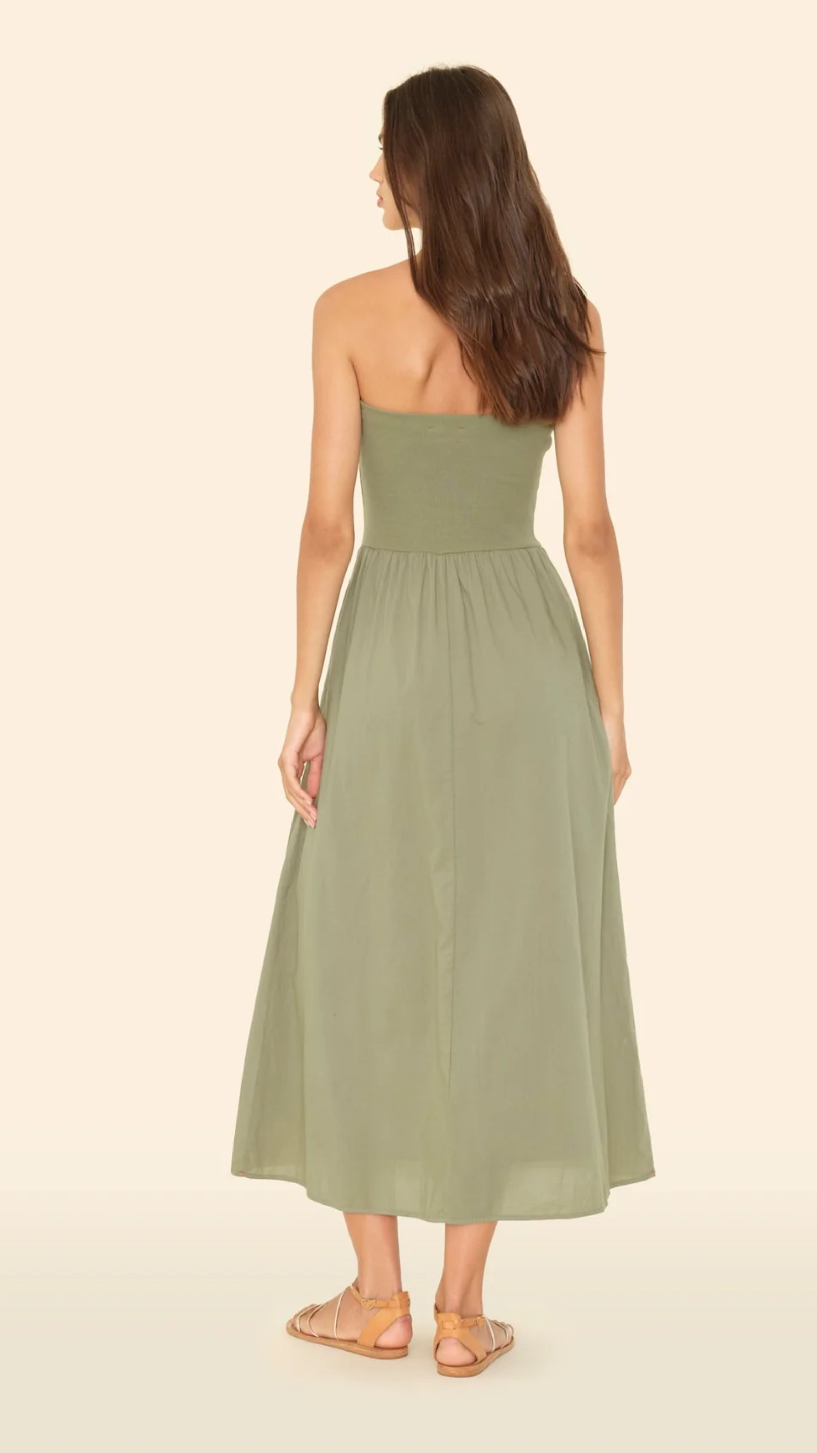 Xirena Finnian Dress in Dark Seagrass