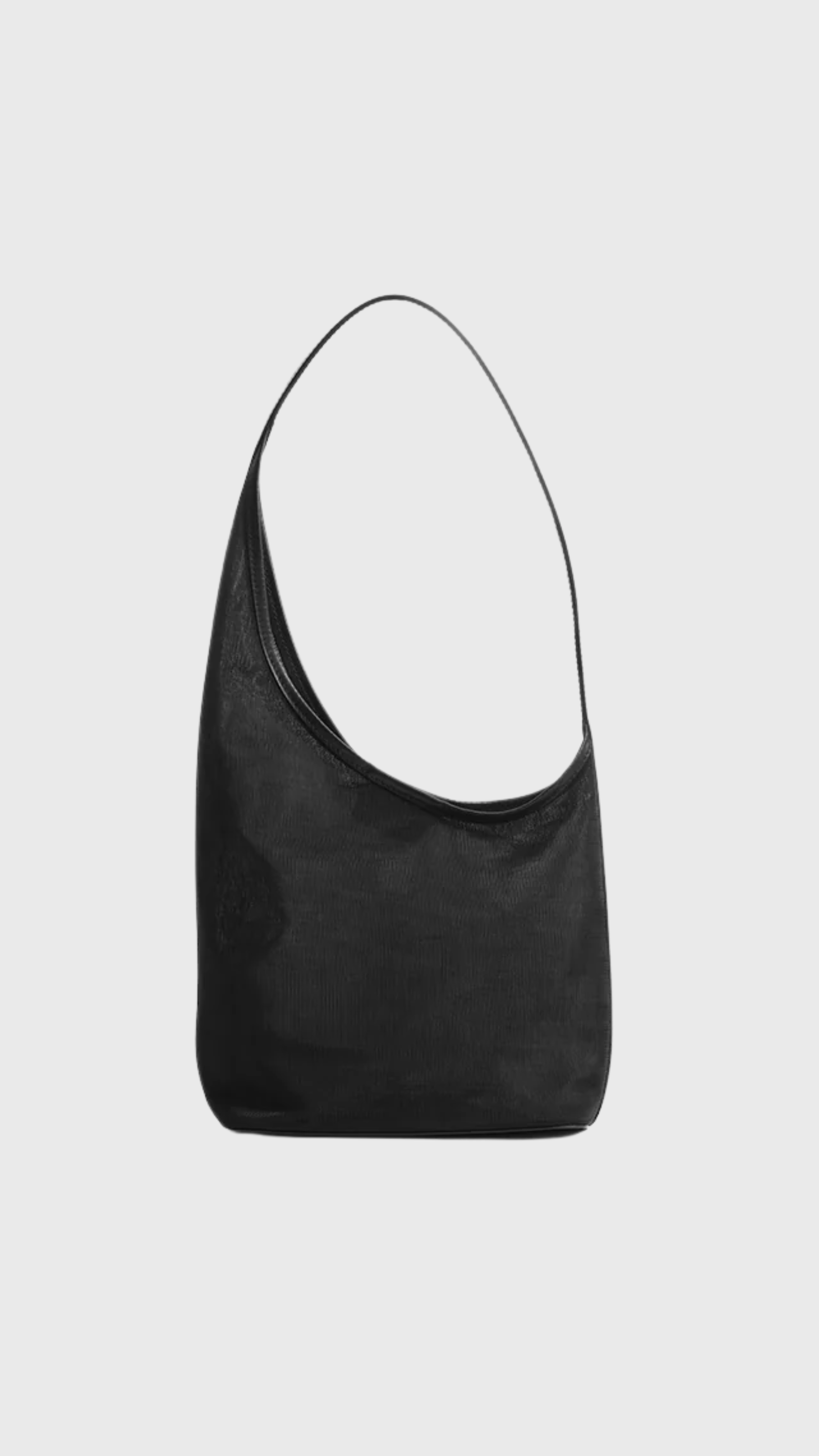 Aesther Ekme New Demi Lune Bag in Mesh Black