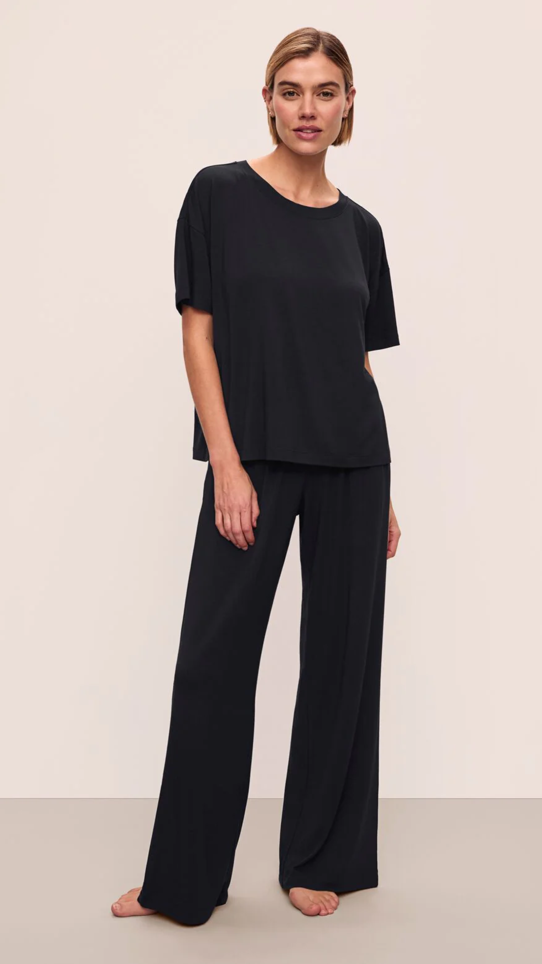 Eberjey Gisele Everyday Tee in Black