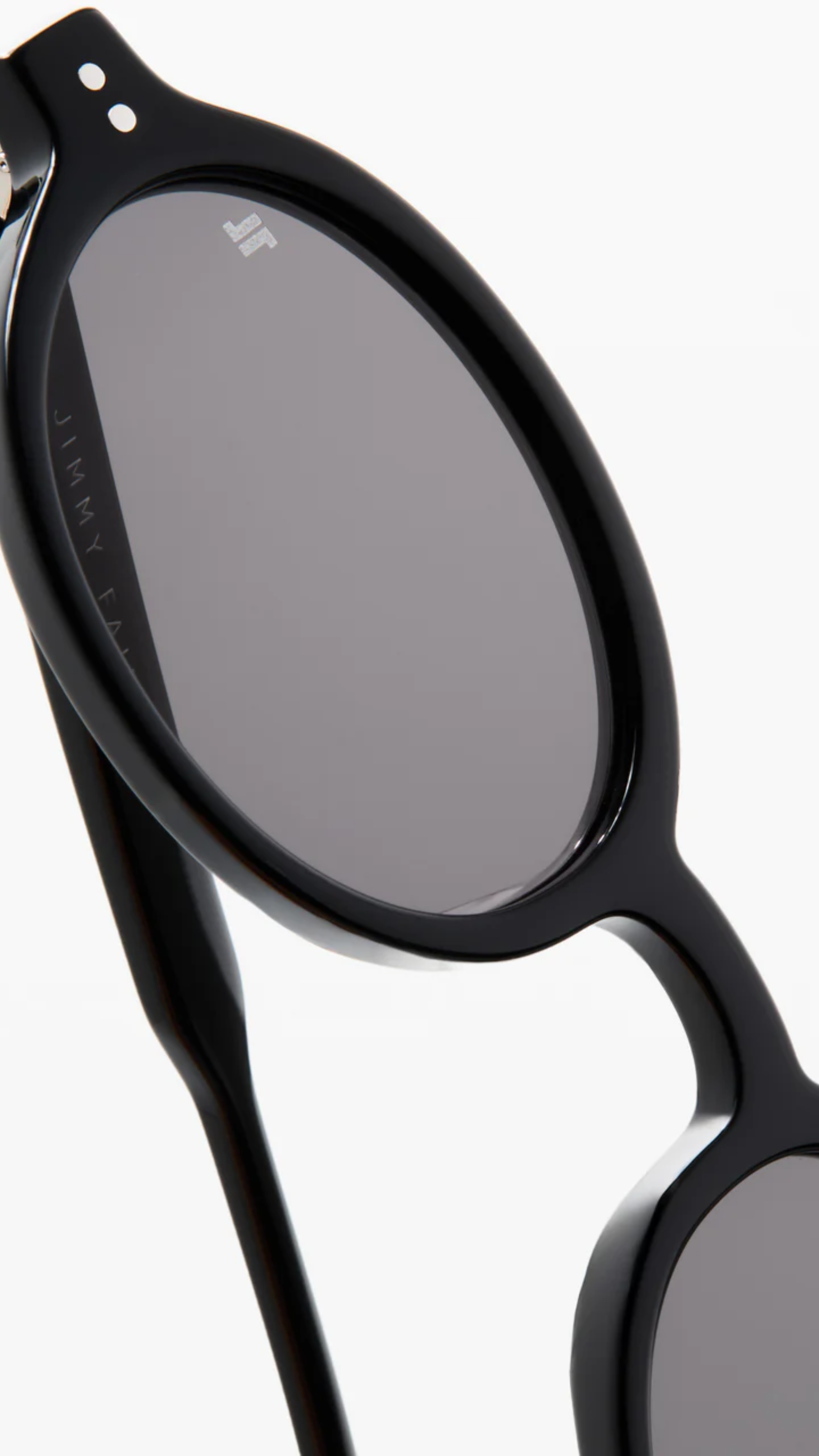 Jimmy Fairly The Elvie Sunglasses in Black