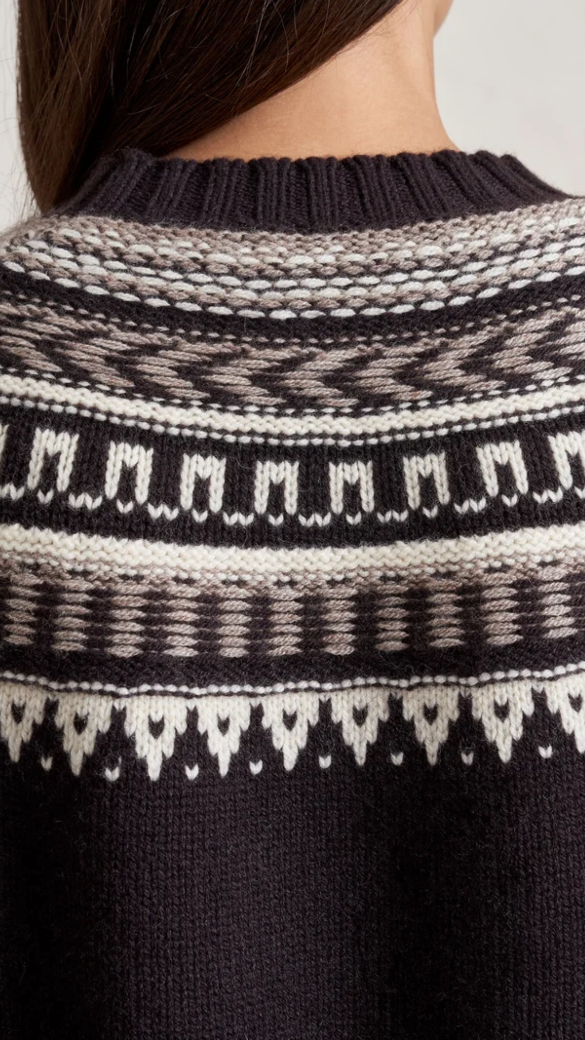 La Ligne Seymour Sweater in Chocolate Multi