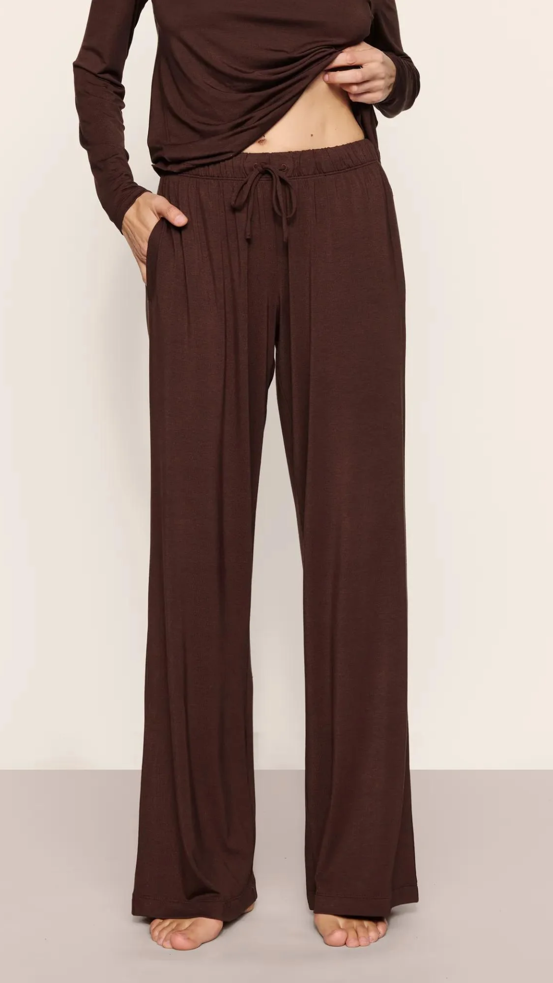 Eberjey Gisele Pant in Chocolate
