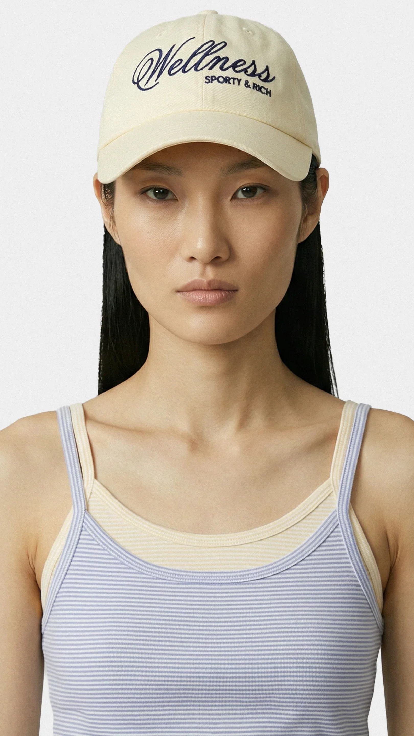 Sporty & Rich Avenue Hat in Almond