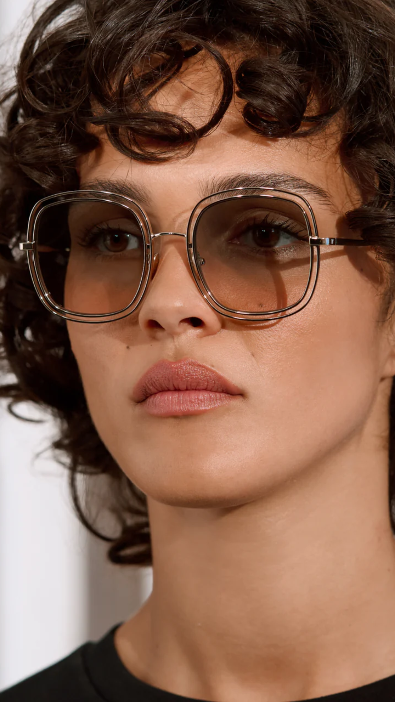 Jimmy Fairly The Ema Sunglasses in Gold