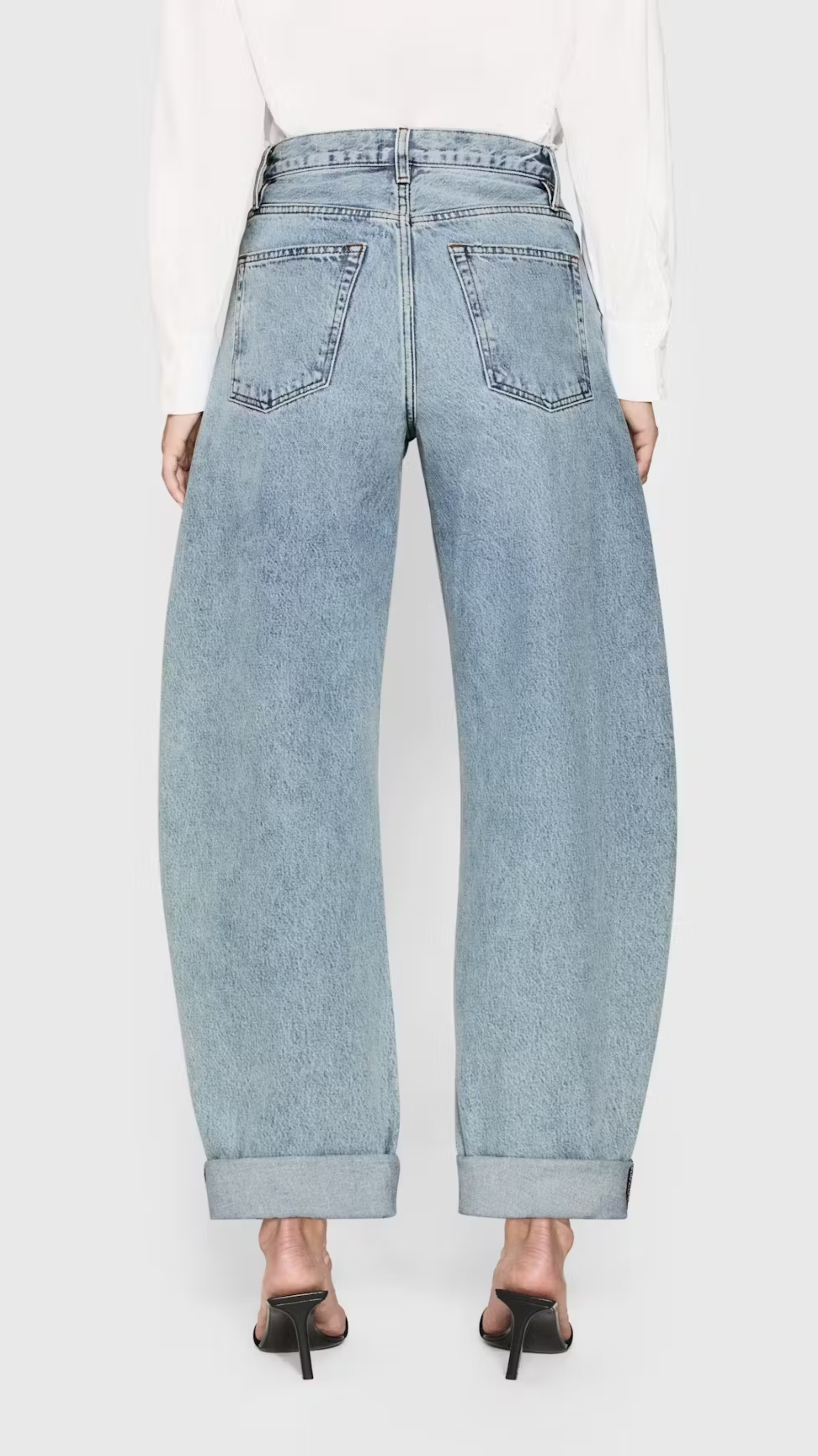 Frame The Bubble Jean in Outlaw