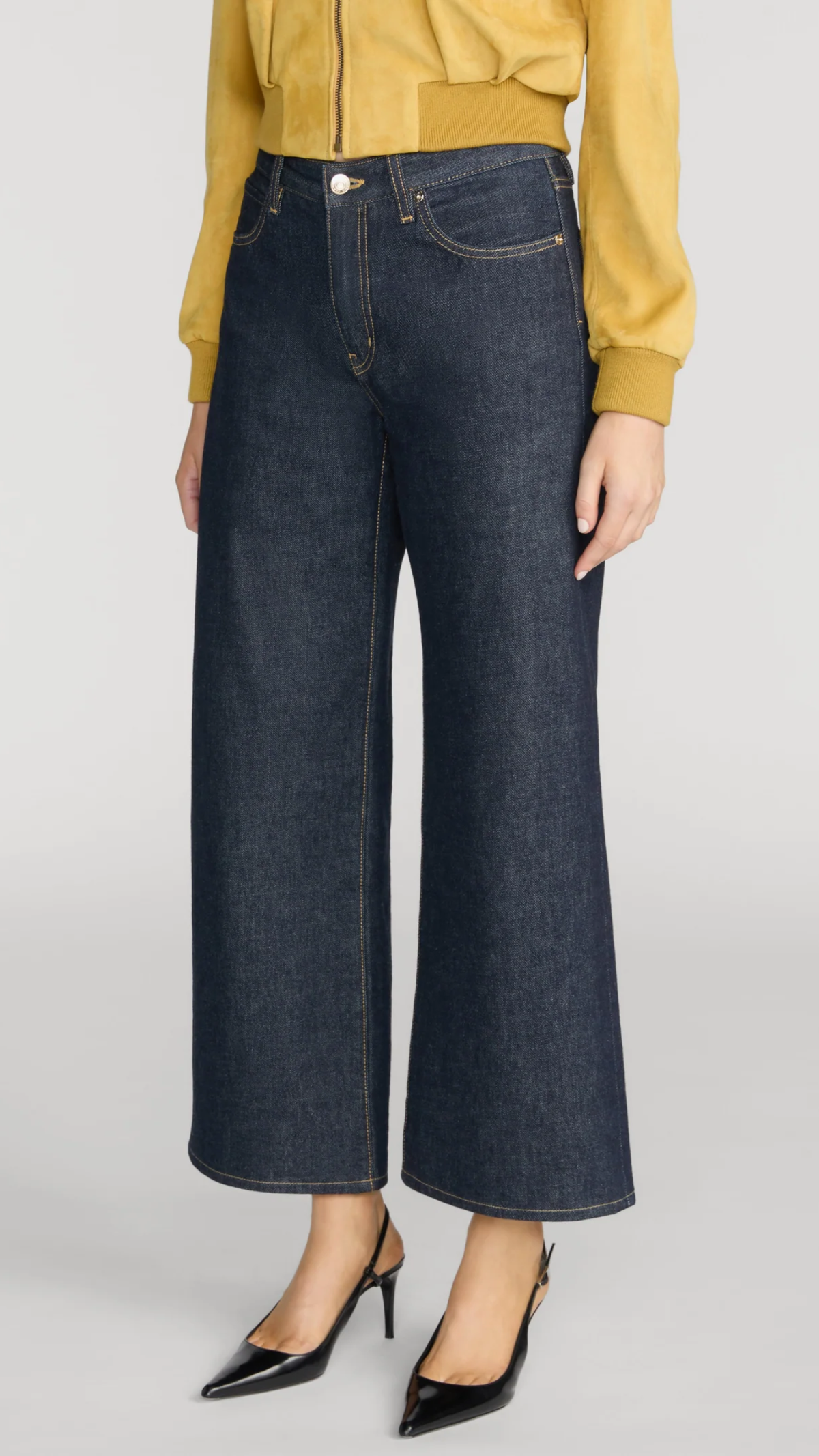 Frame The Swing Jean in Rinse