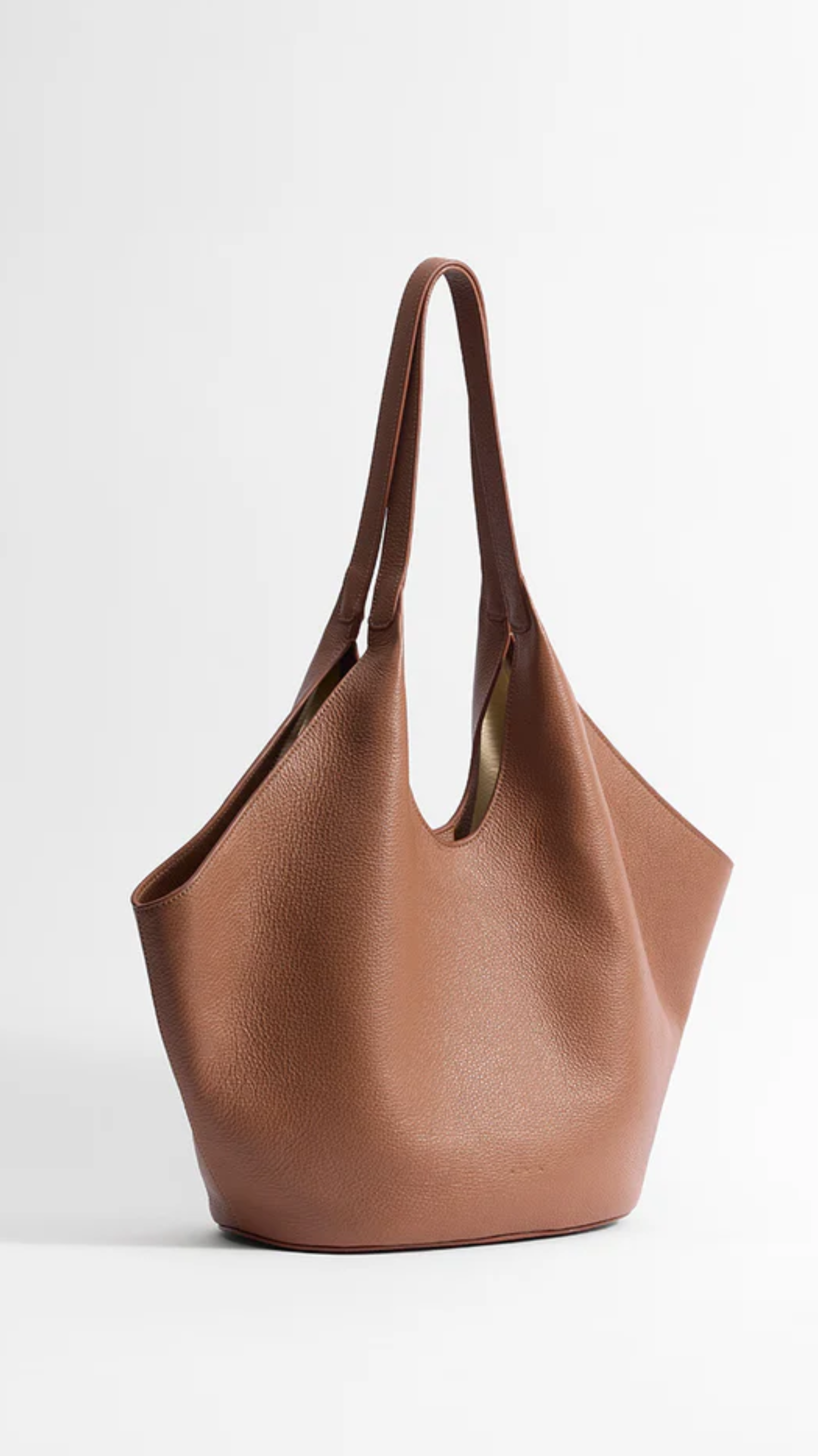 Aesther Ekme Phantom Tote in Grain Brown Rust