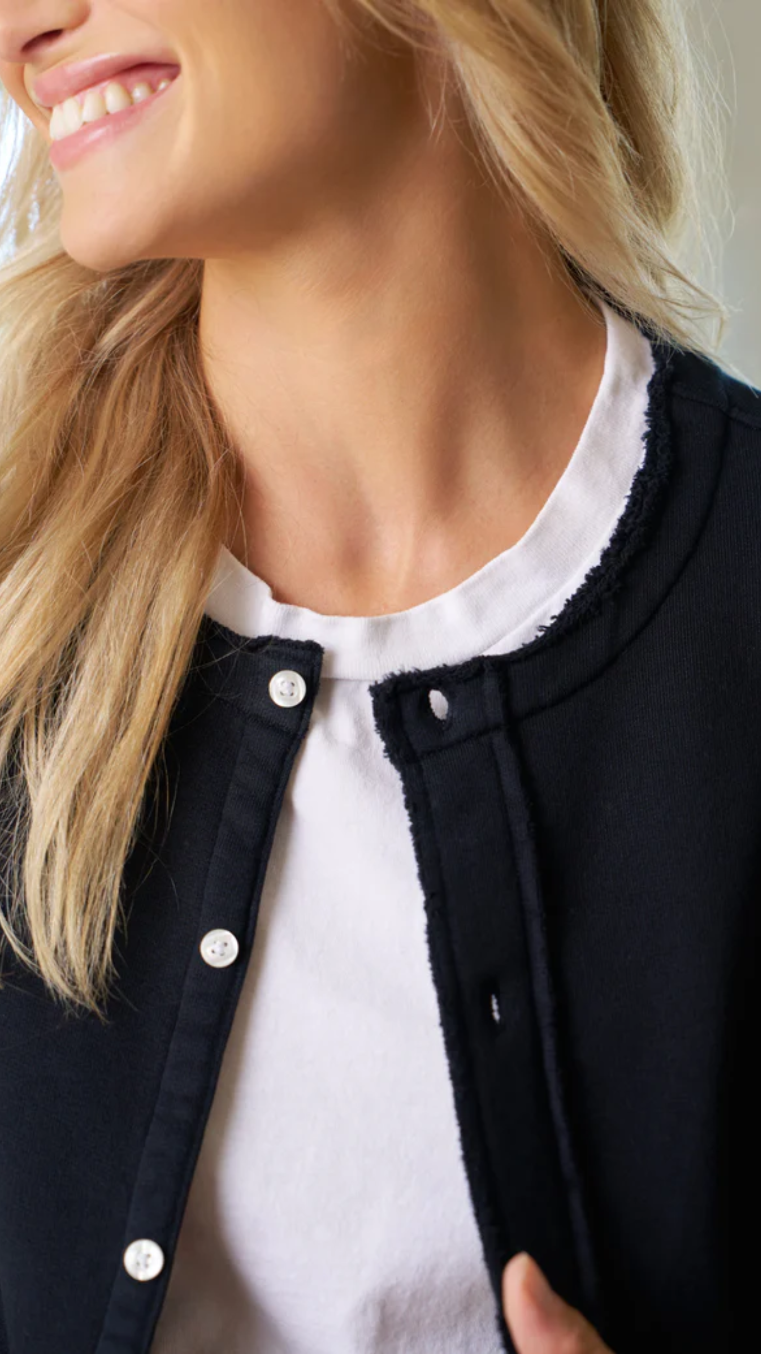 Frank & Eileen Jackie Sweatshirt Cardigan