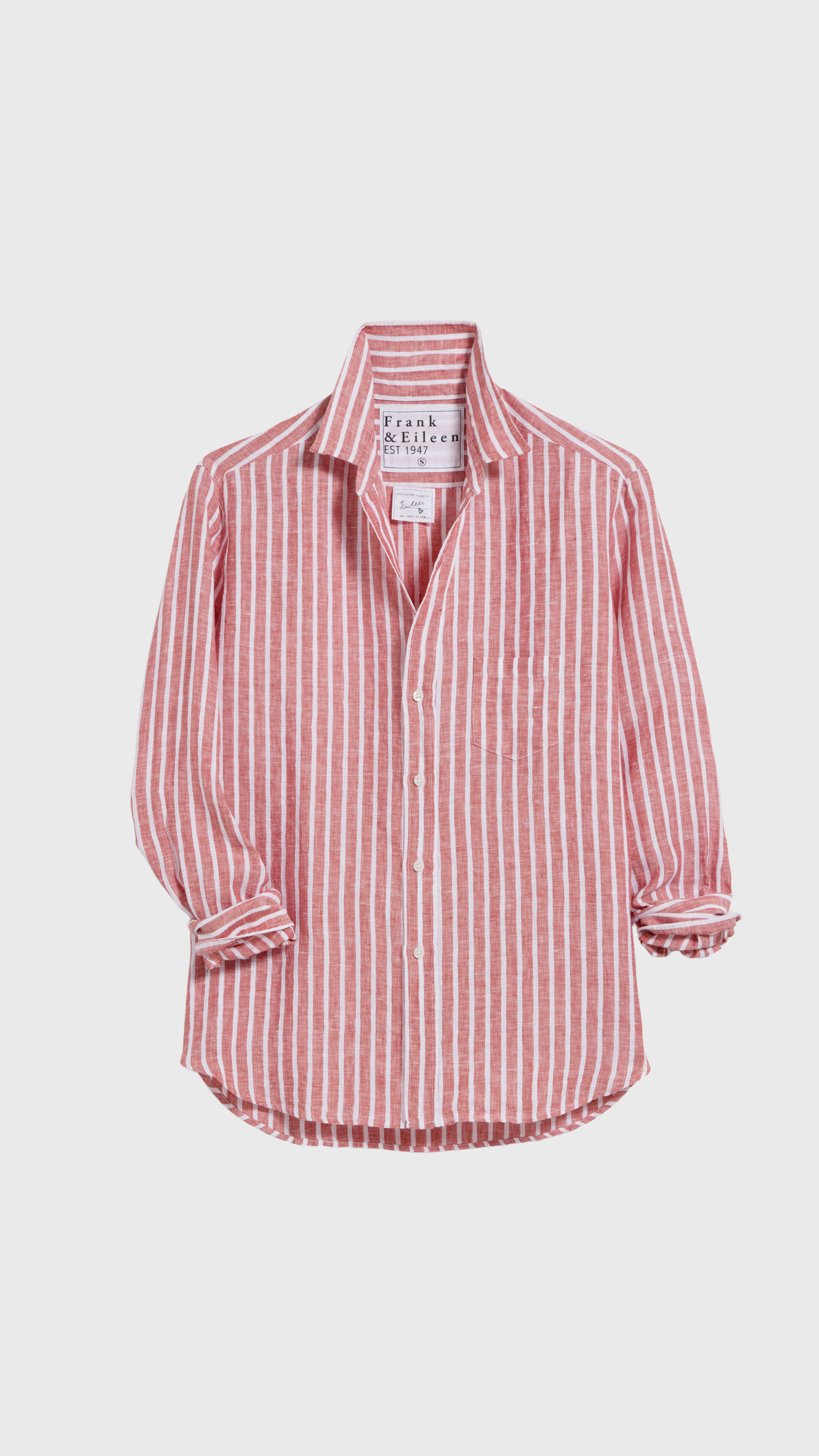 Frank & Eileen Eileen Italian Classic Linen Relaxed Button Up