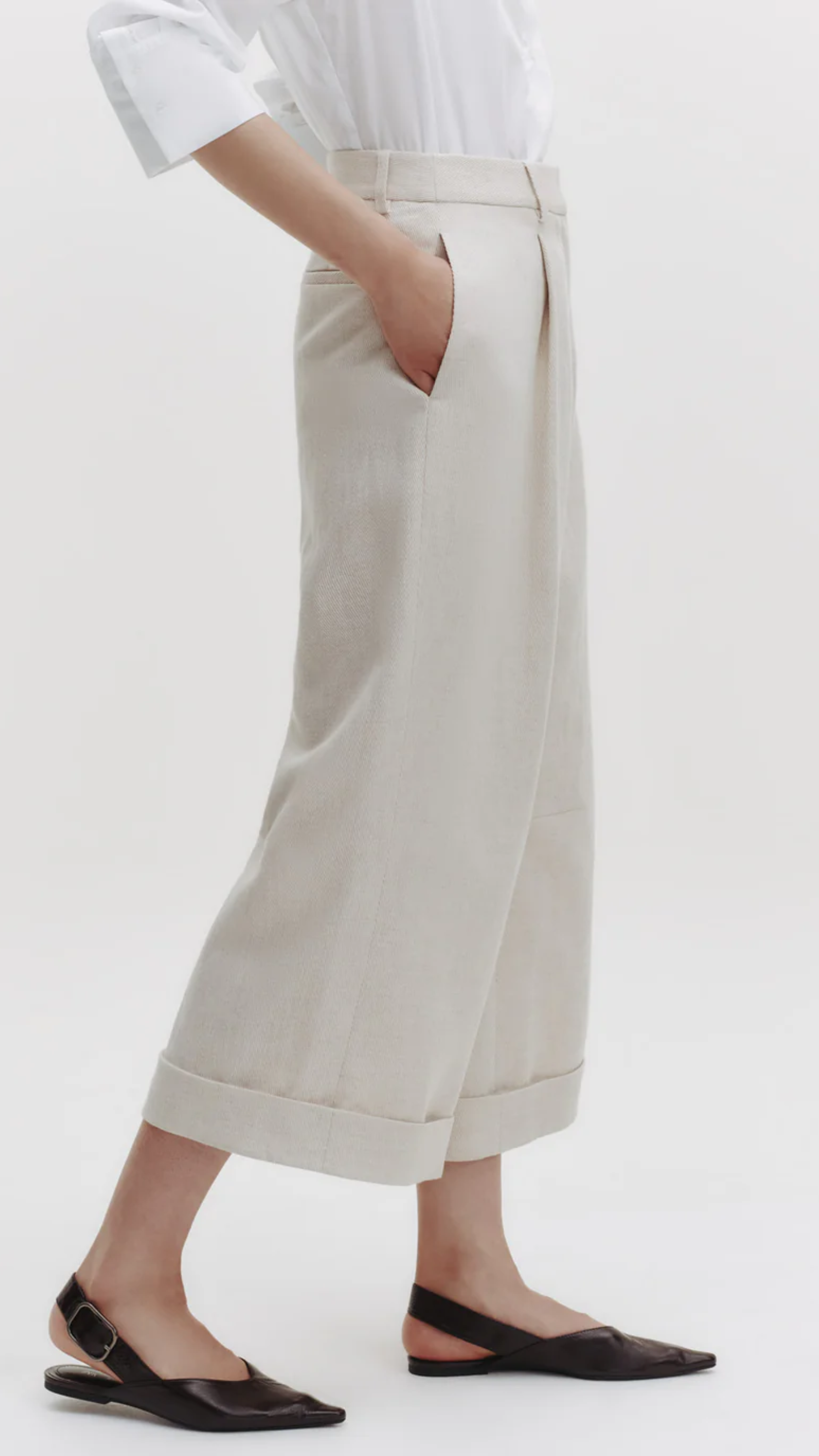 TWP Houston St Pant in Natural