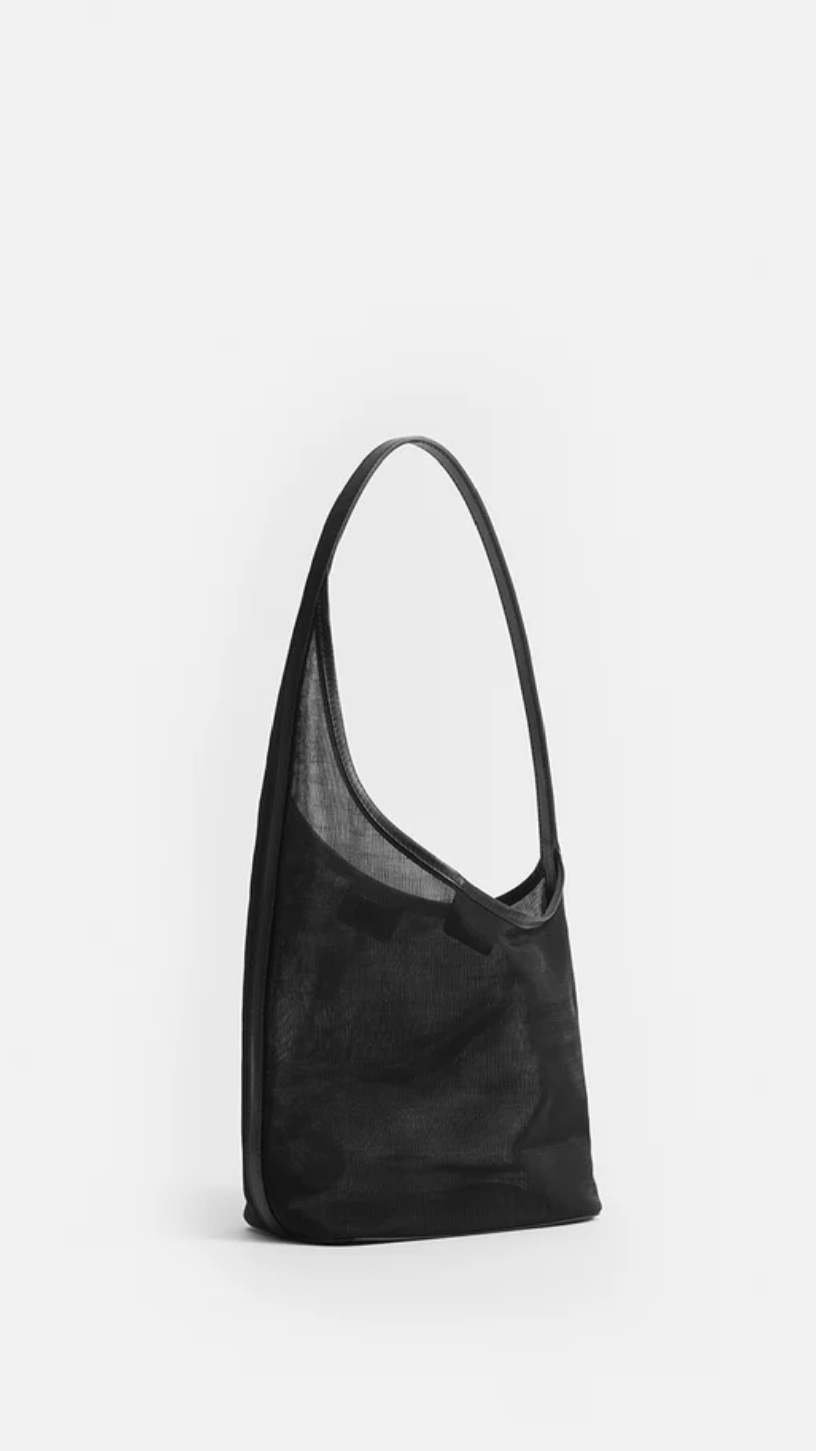 Aesther Ekme New Demi Lune Bag in Mesh Black