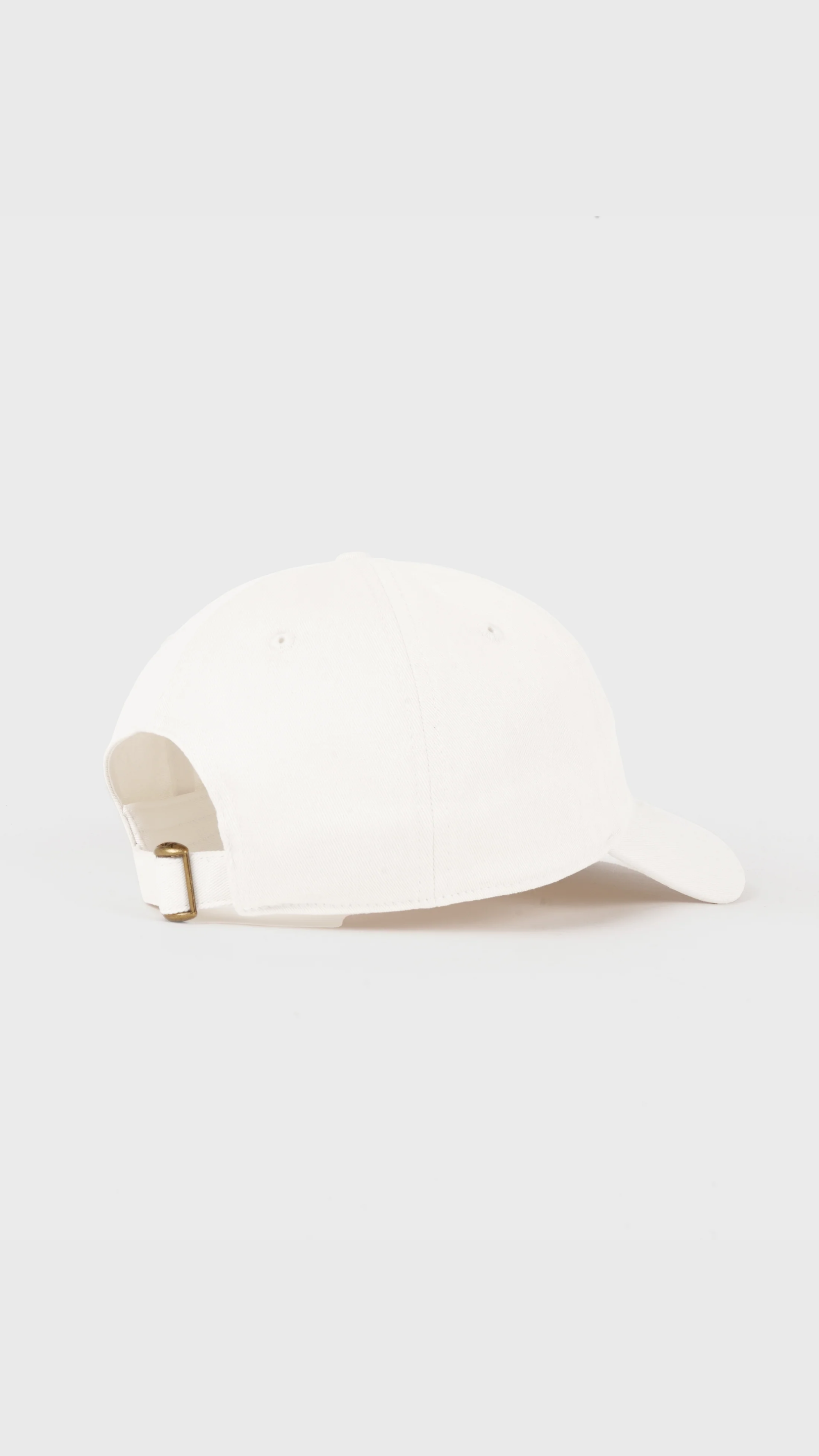 Sporty & Rich Vendome LA Hat in Ecru/Navy