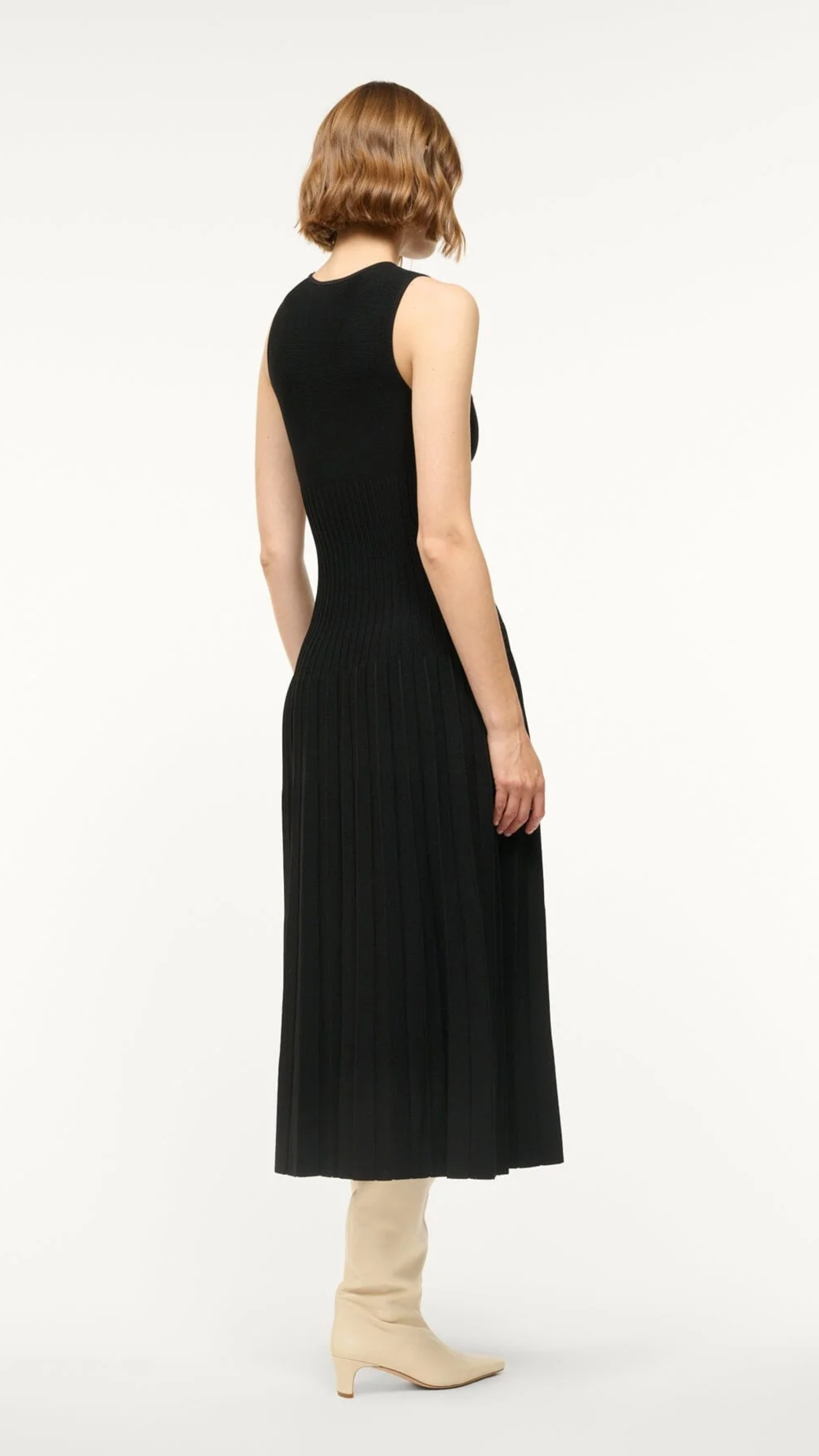 Staud Elyse Dress in Black