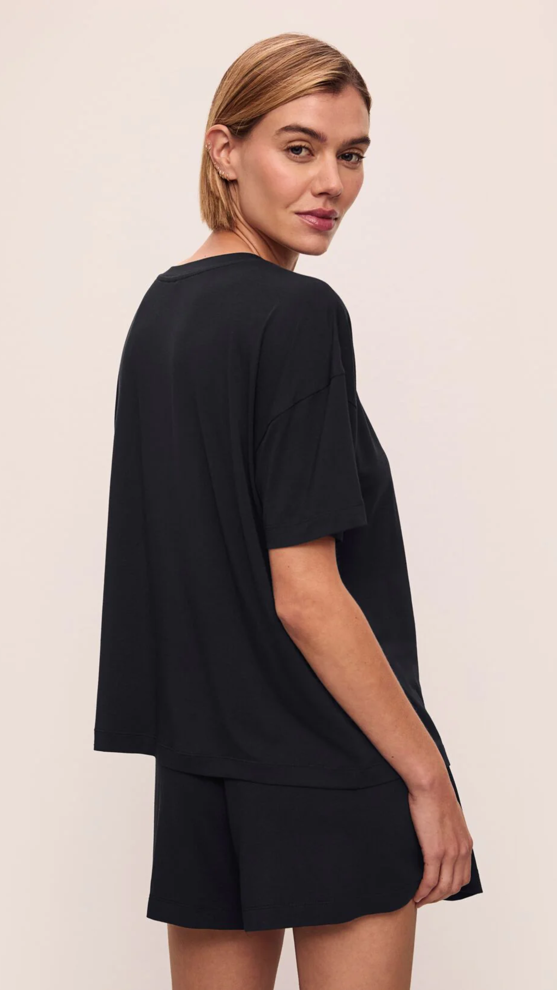 Eberjey Gisele Everyday Tee in Black