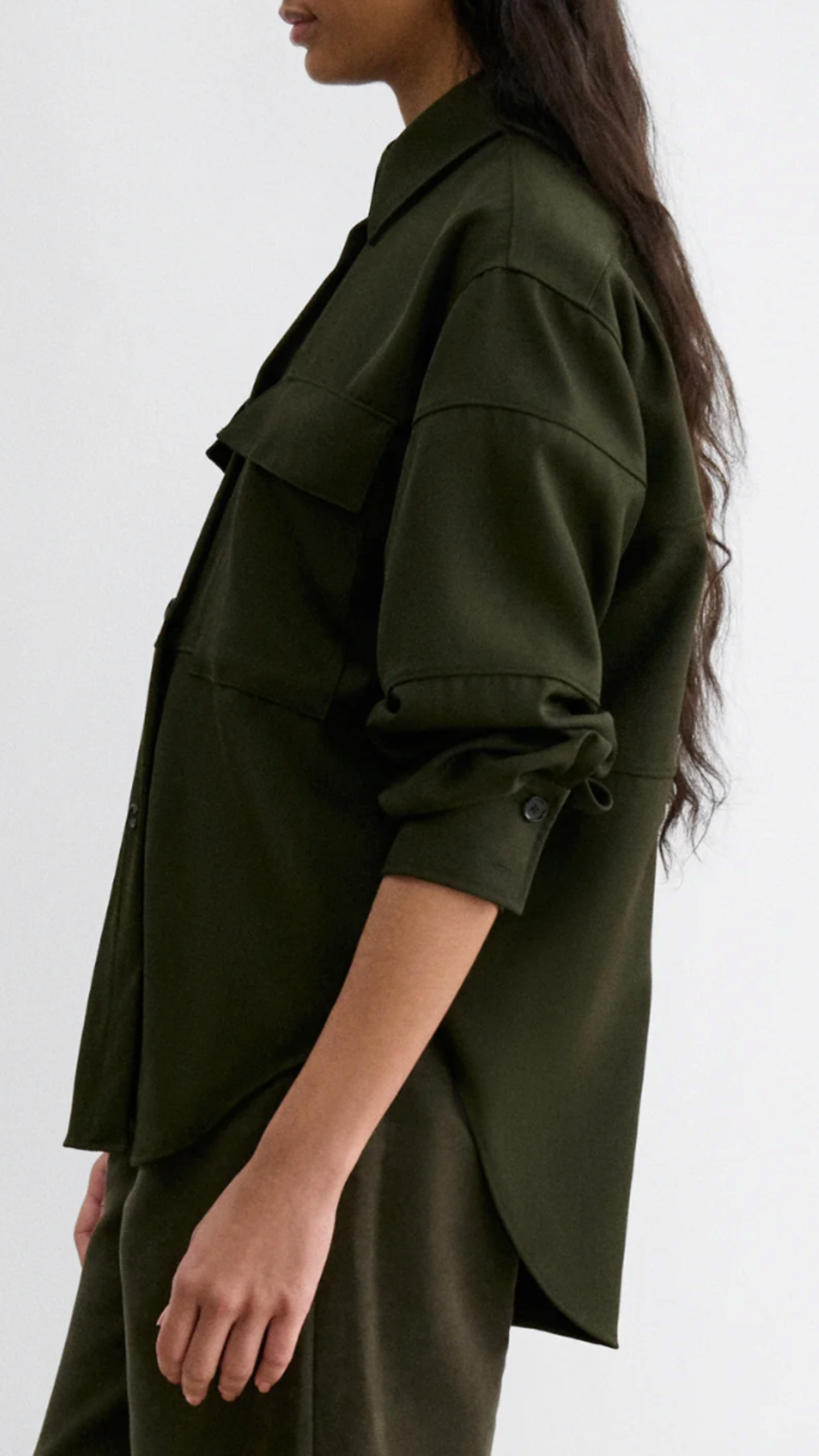Rachel Comey Scotch Shirt in Bark