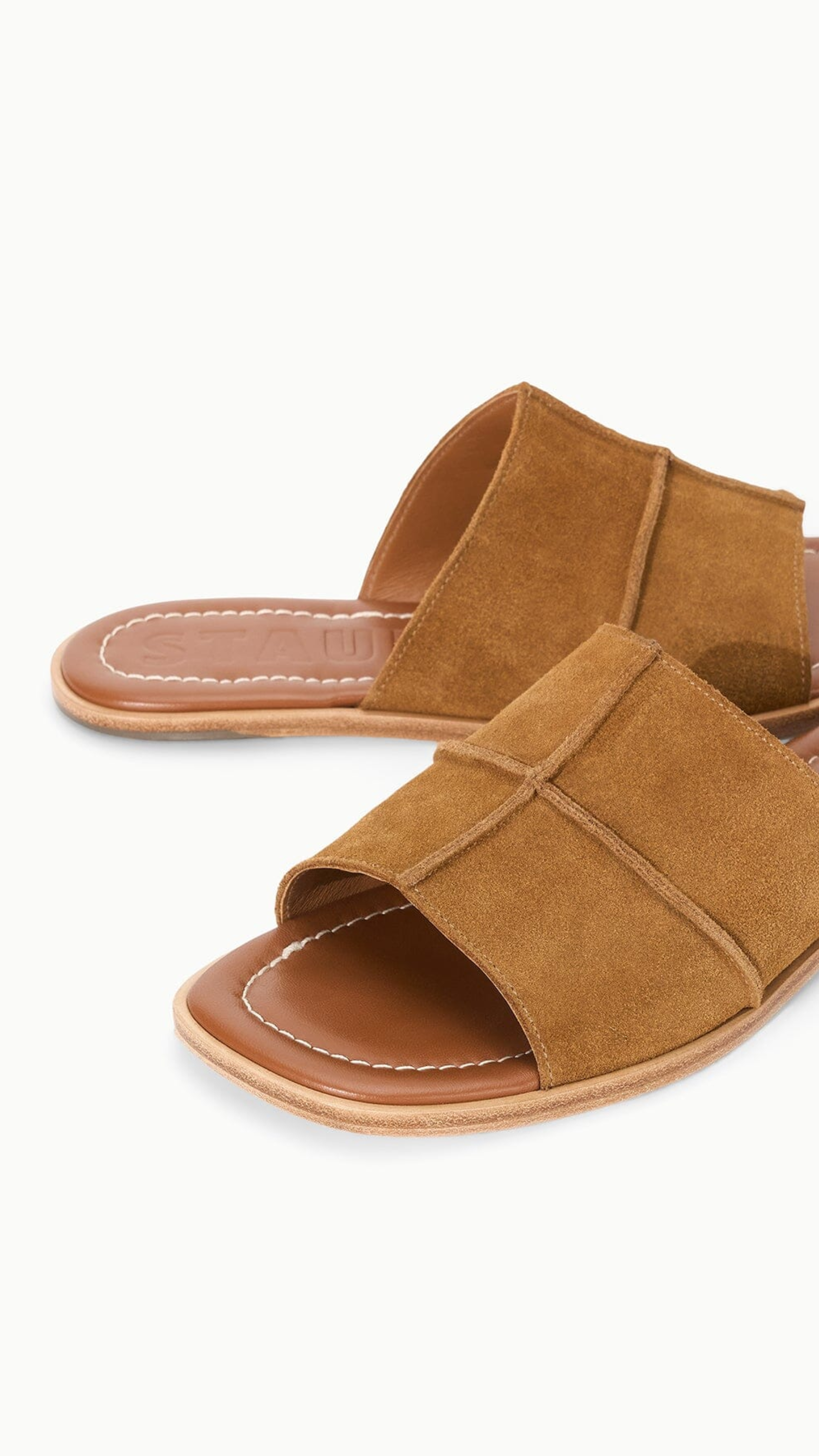 Staud Daniella Sandal in Tan