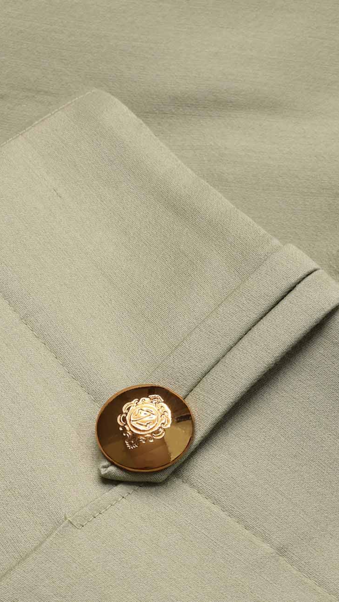 Zimmermann Luna Wool Silk Tailored Short in Palm