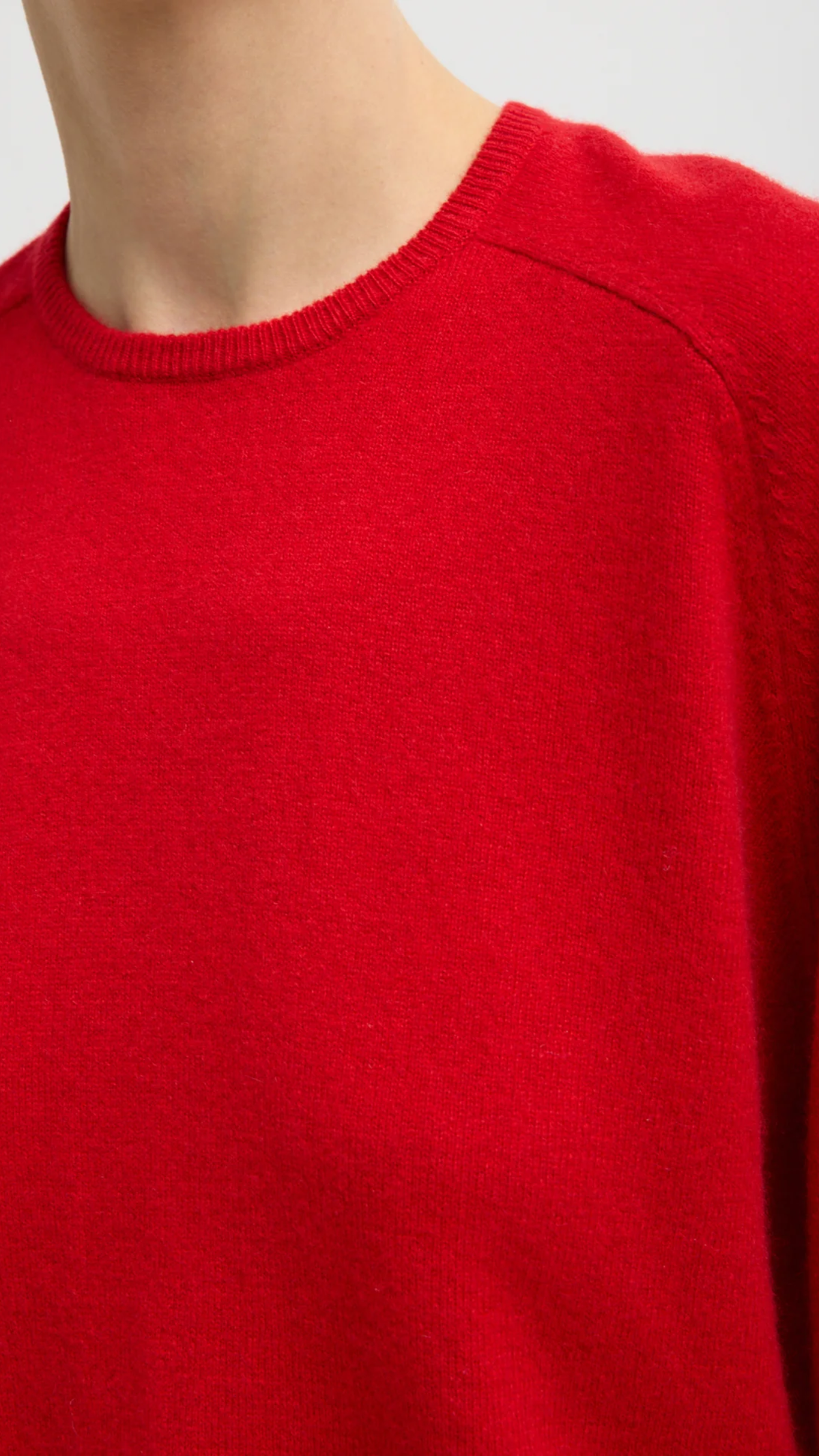Tibi Feather Weight Cashmere Crewneck Sweater