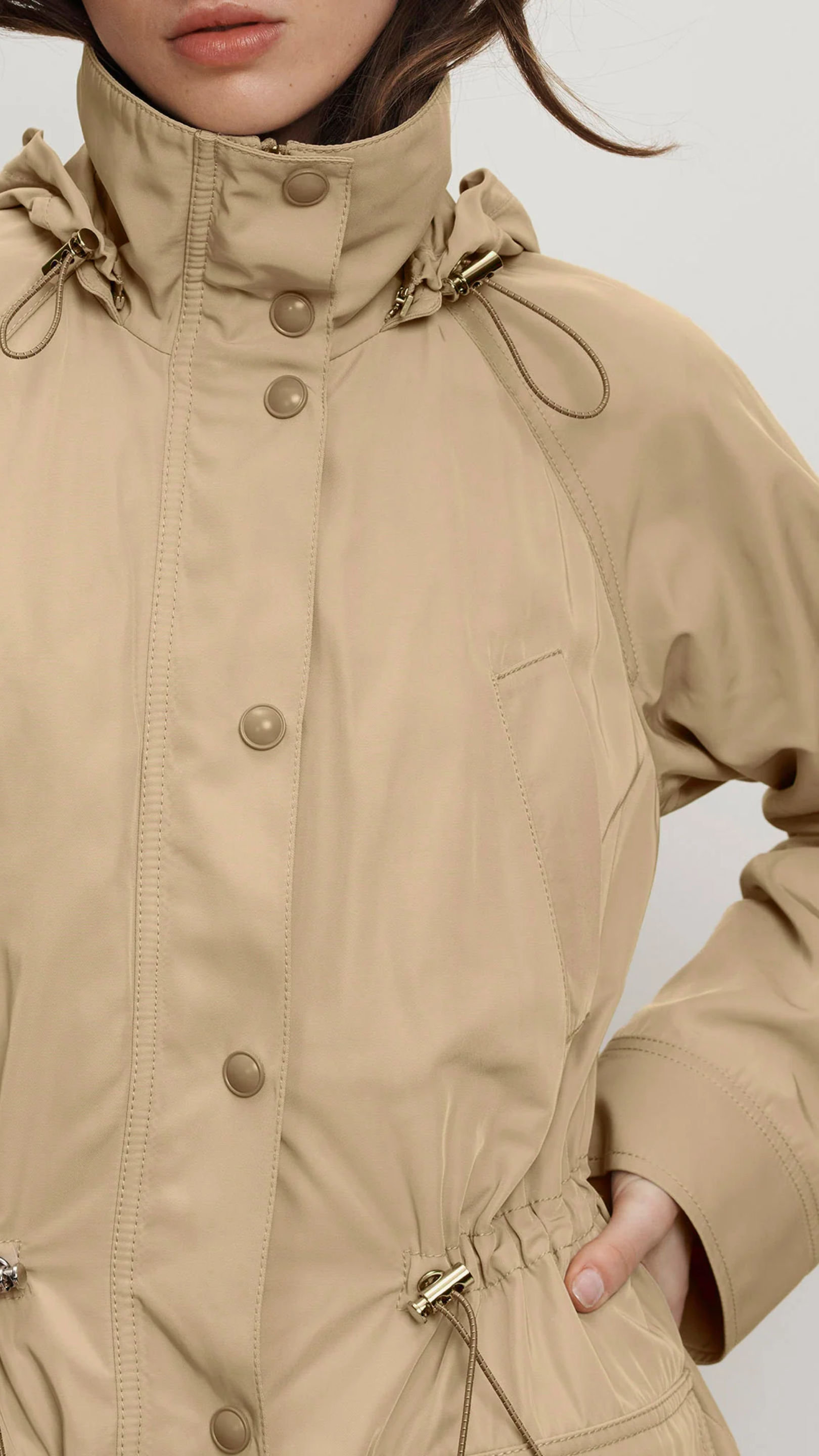 Veronica Beard Arnault Jacket in Sand