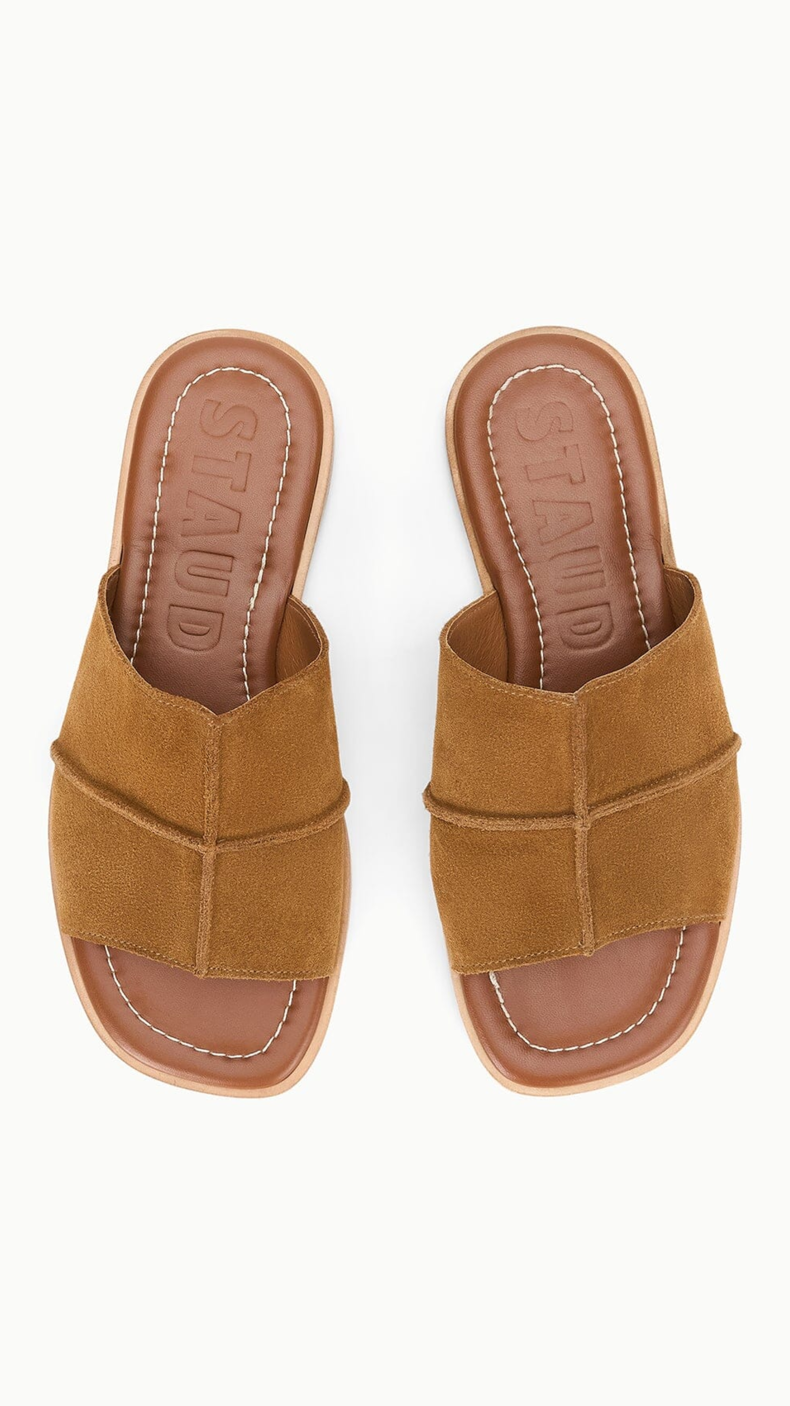Staud Daniella Sandal in Tan
