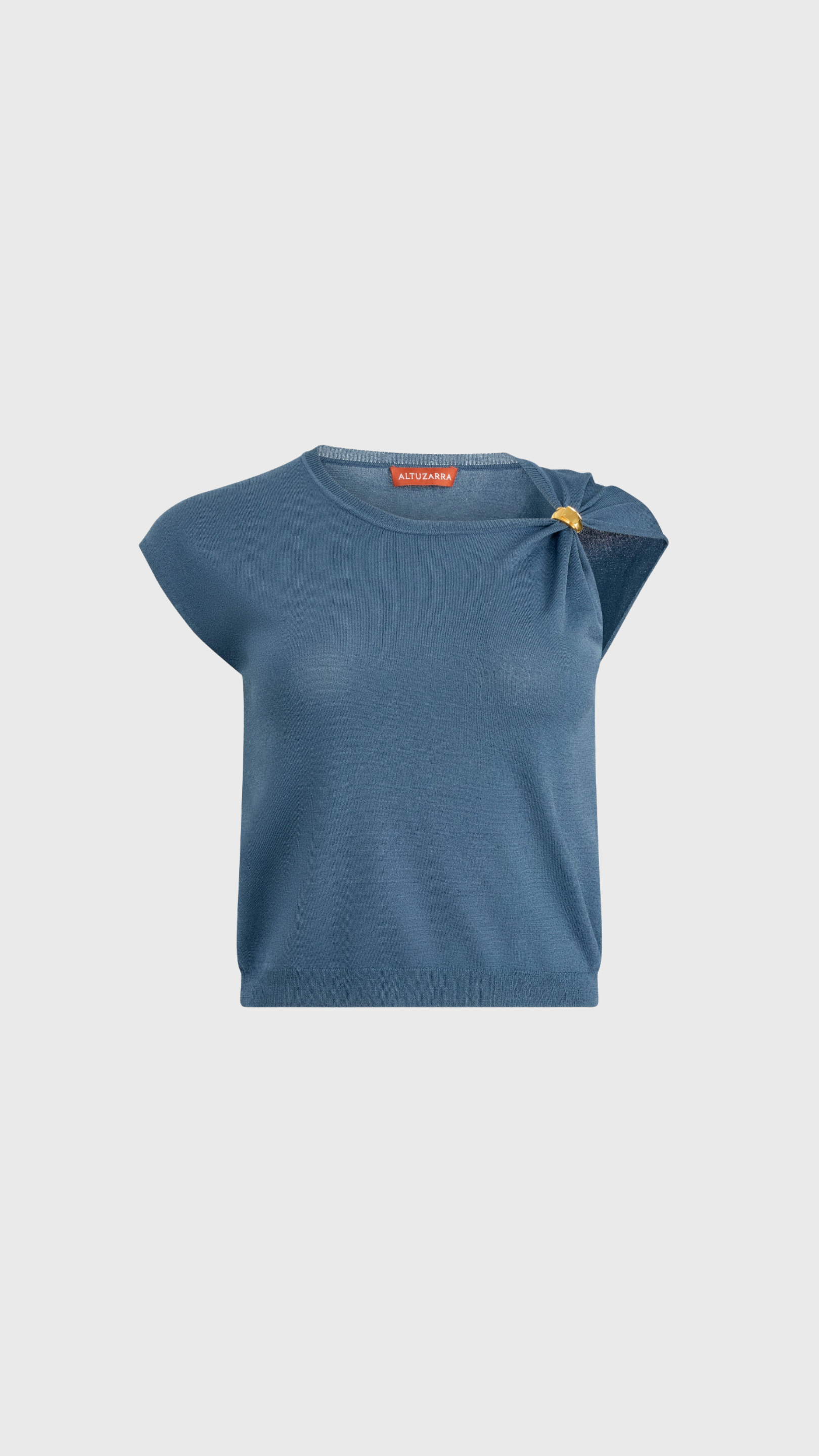 Altuzarra Rinaldi Top in Ash Blue