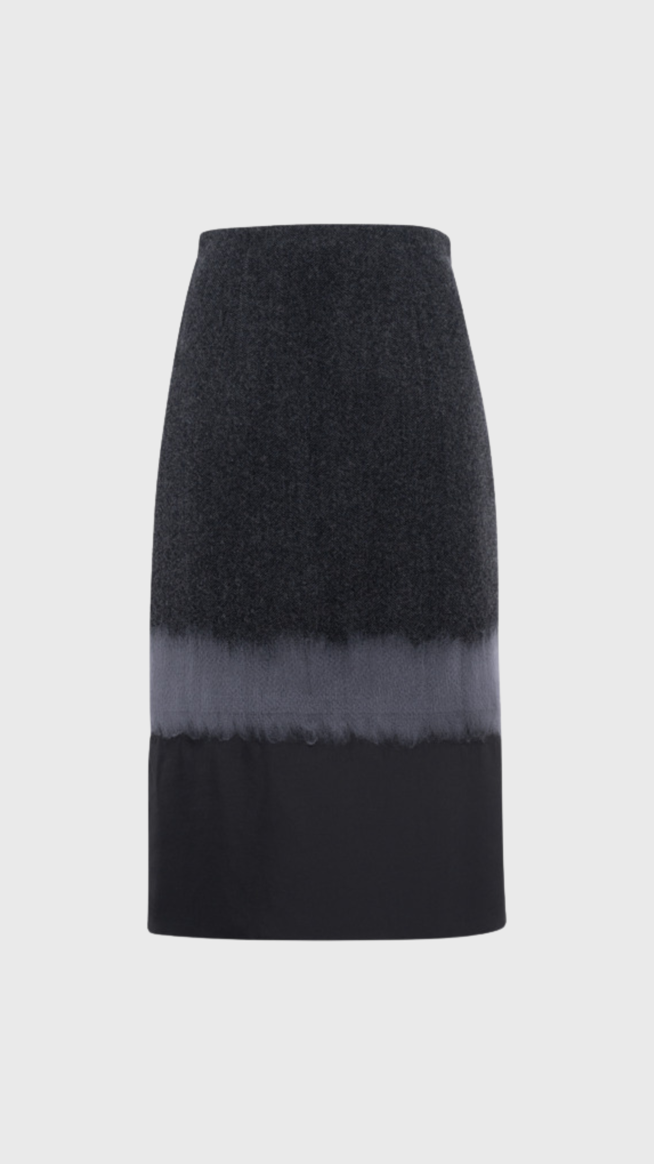 Tela Nori Skirt in Charcoal Black