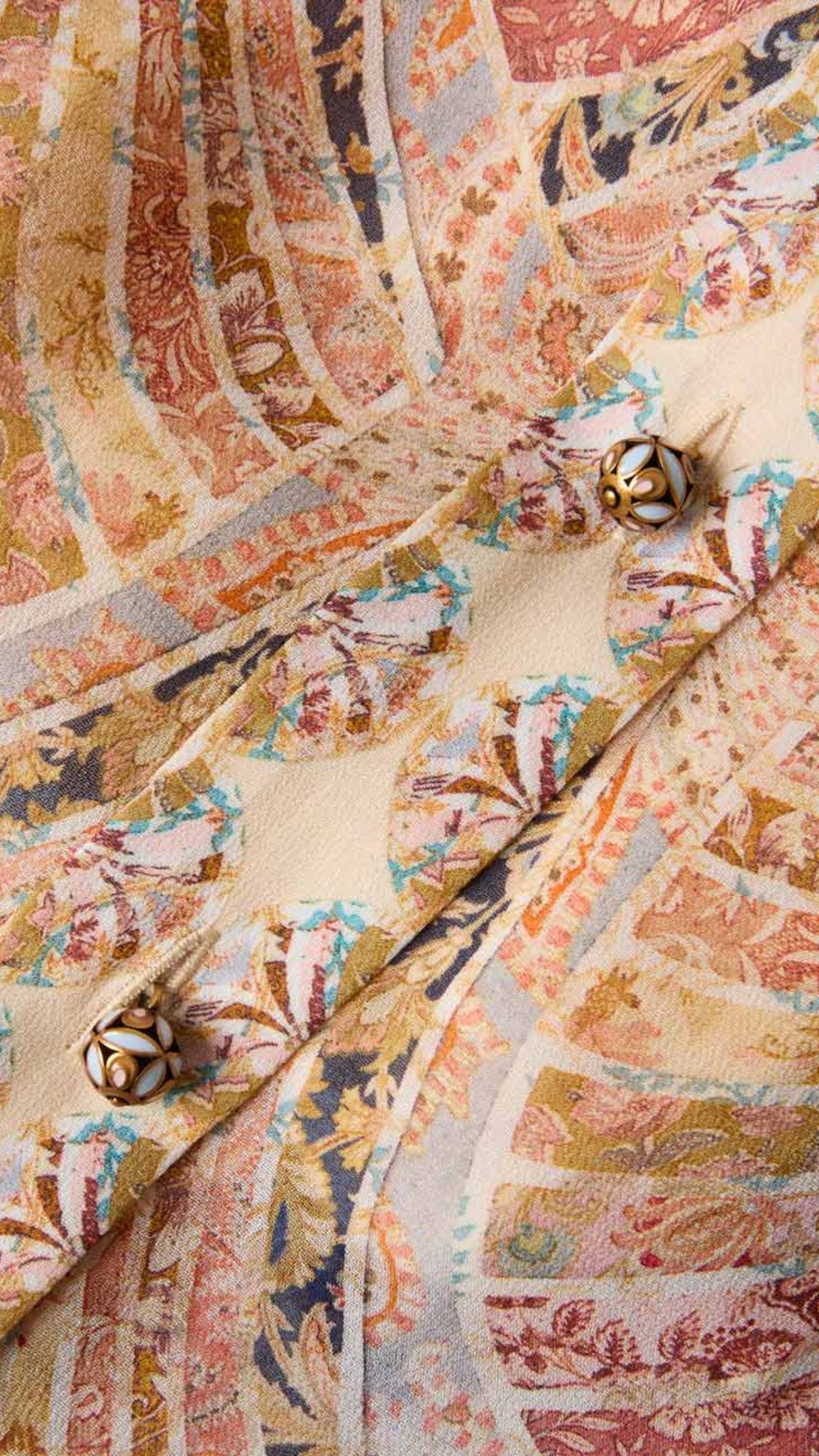 Zimmermann Valiant Shirt Dress in Deco Multi