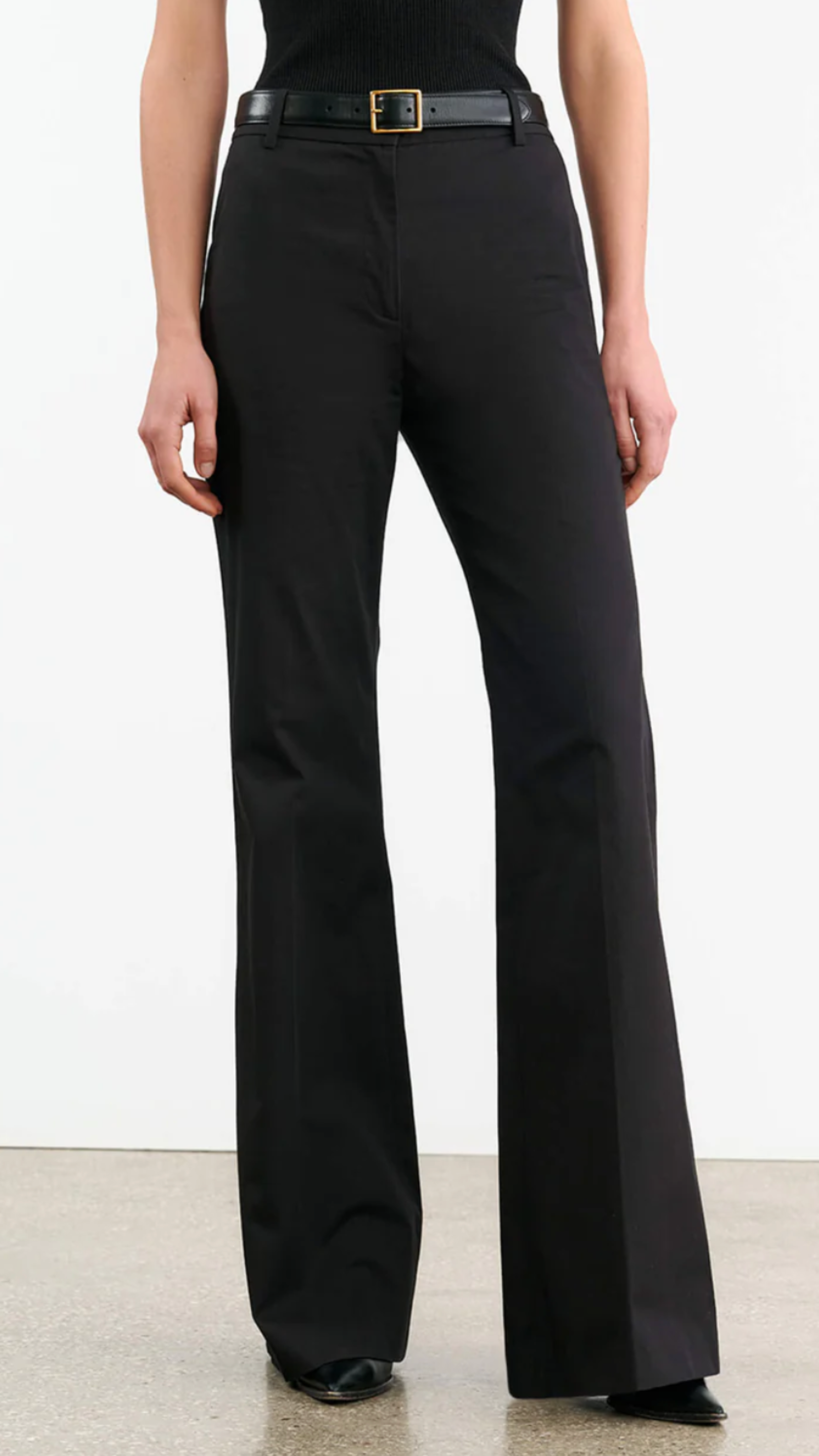 Nili Lotan Effy Pant in Black
