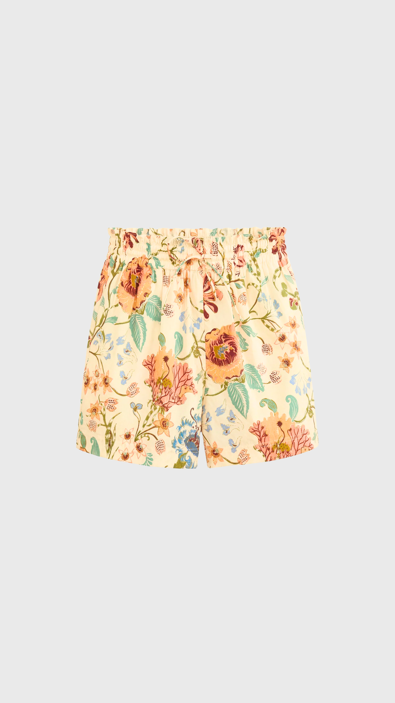 Ulla Johnson Marnie Cotton Shorts in Abalone