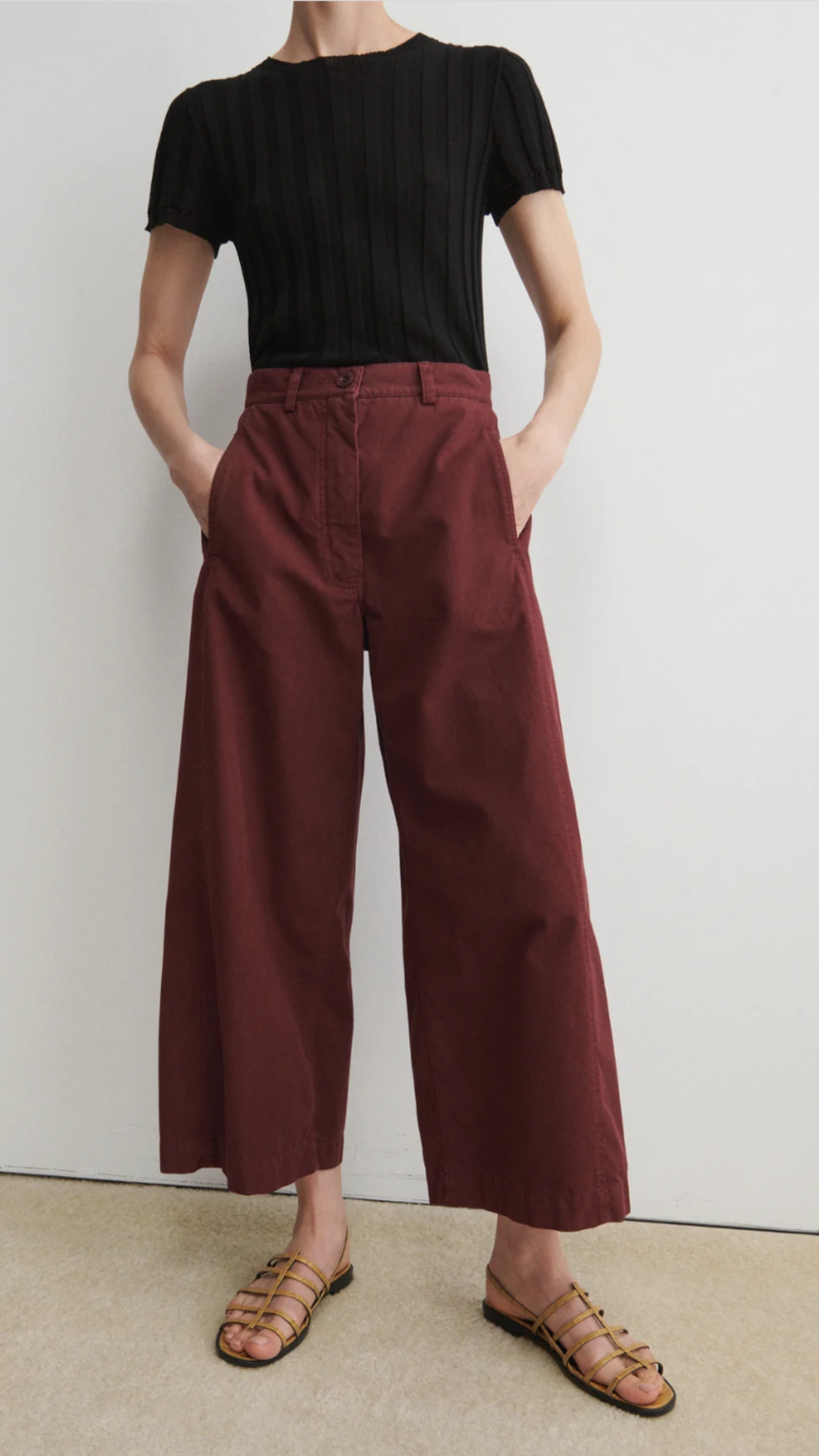 Rachel Comey Garra Pant in Wine