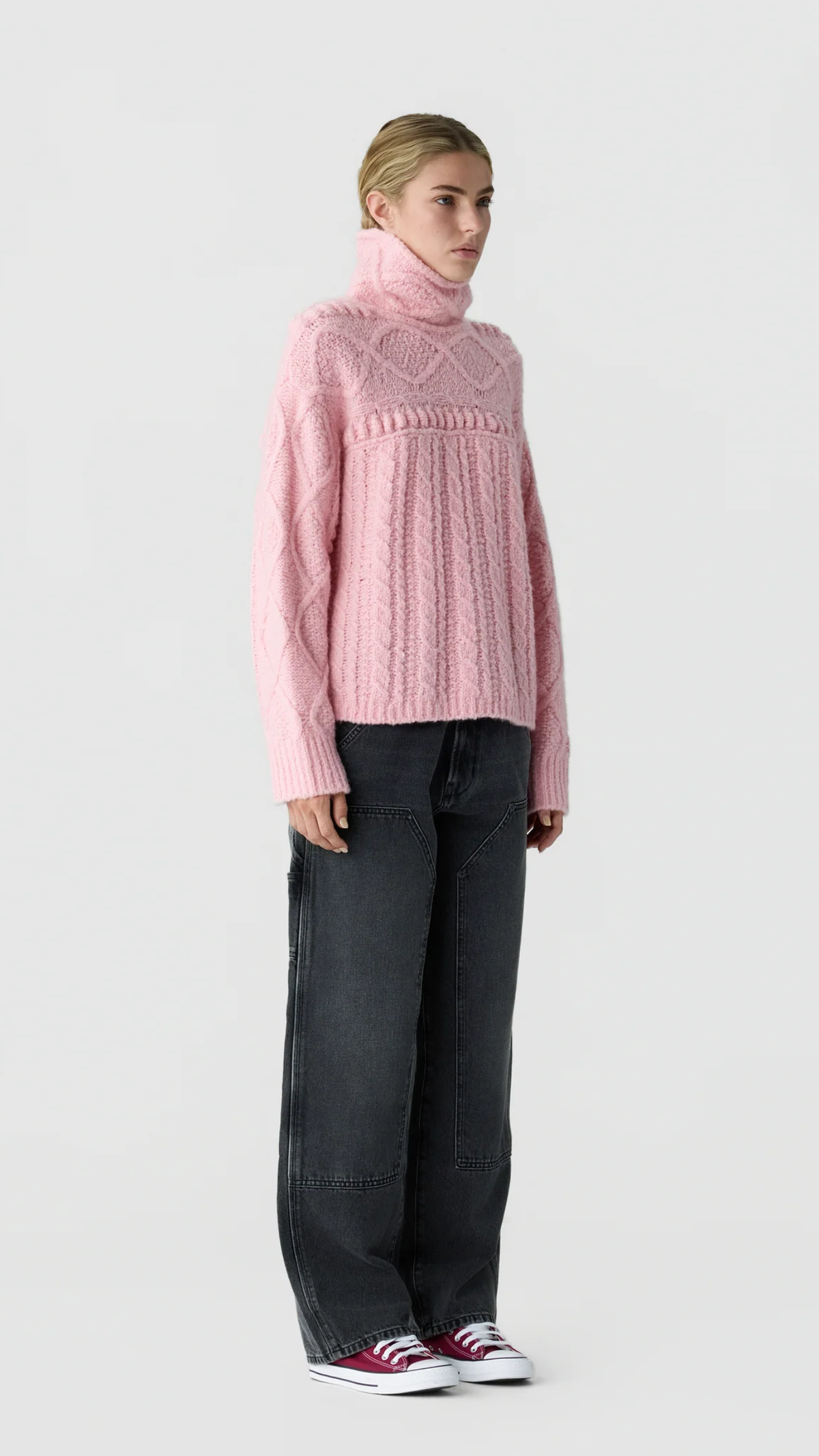 Guest in Residence Super Cloud Turtleneck in Sprinkle
