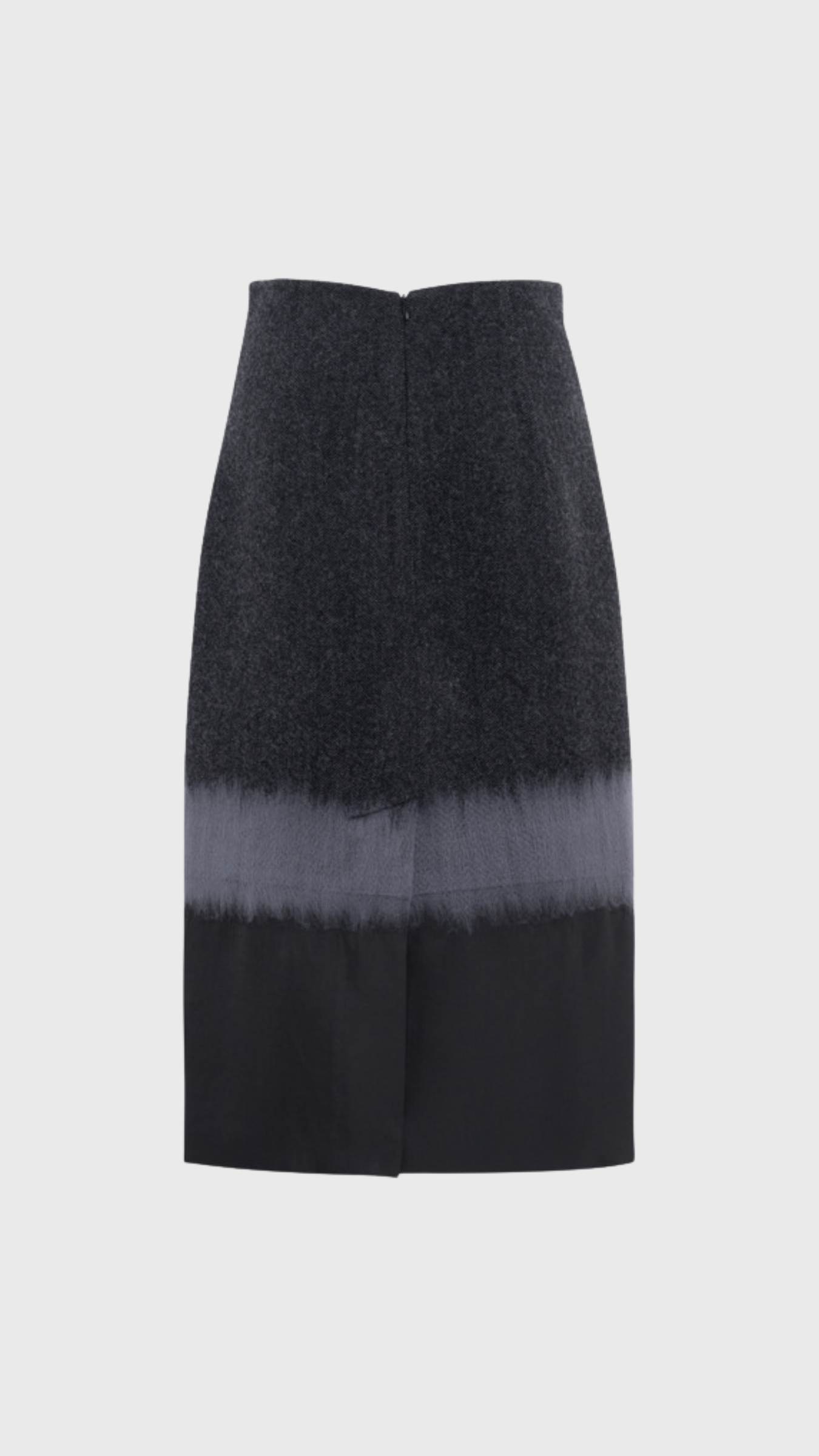 Tela Nori Skirt in Charcoal Black