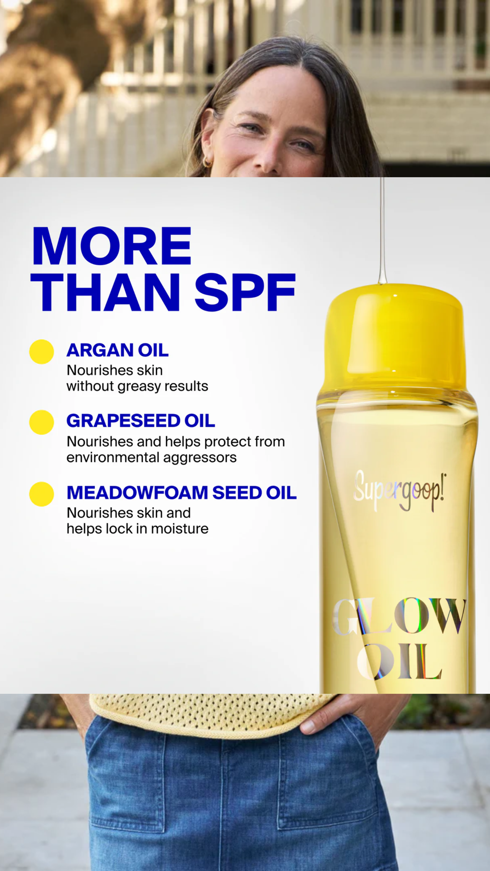 Supergoop Glow Oil 5oz in SPF50