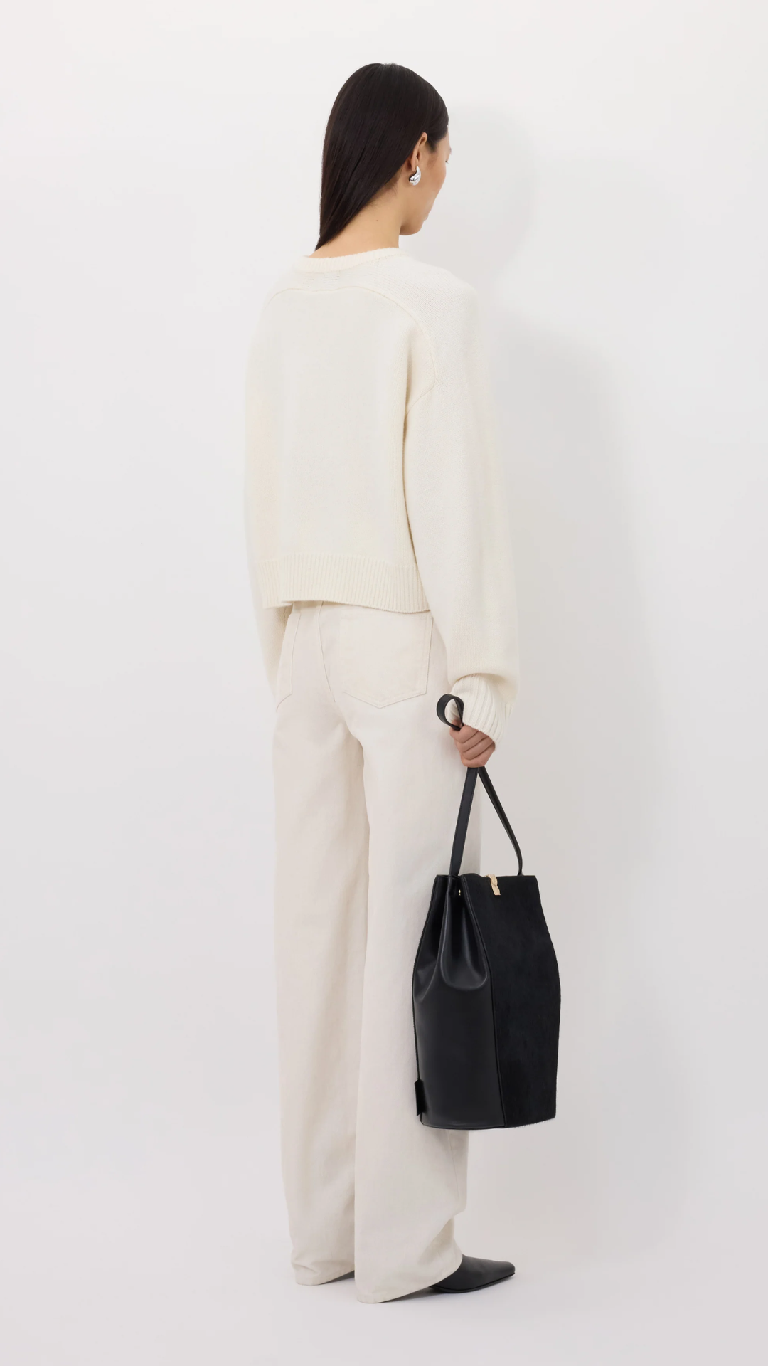 Loulou de Saison Bruzzi LDS Cropped Sweater