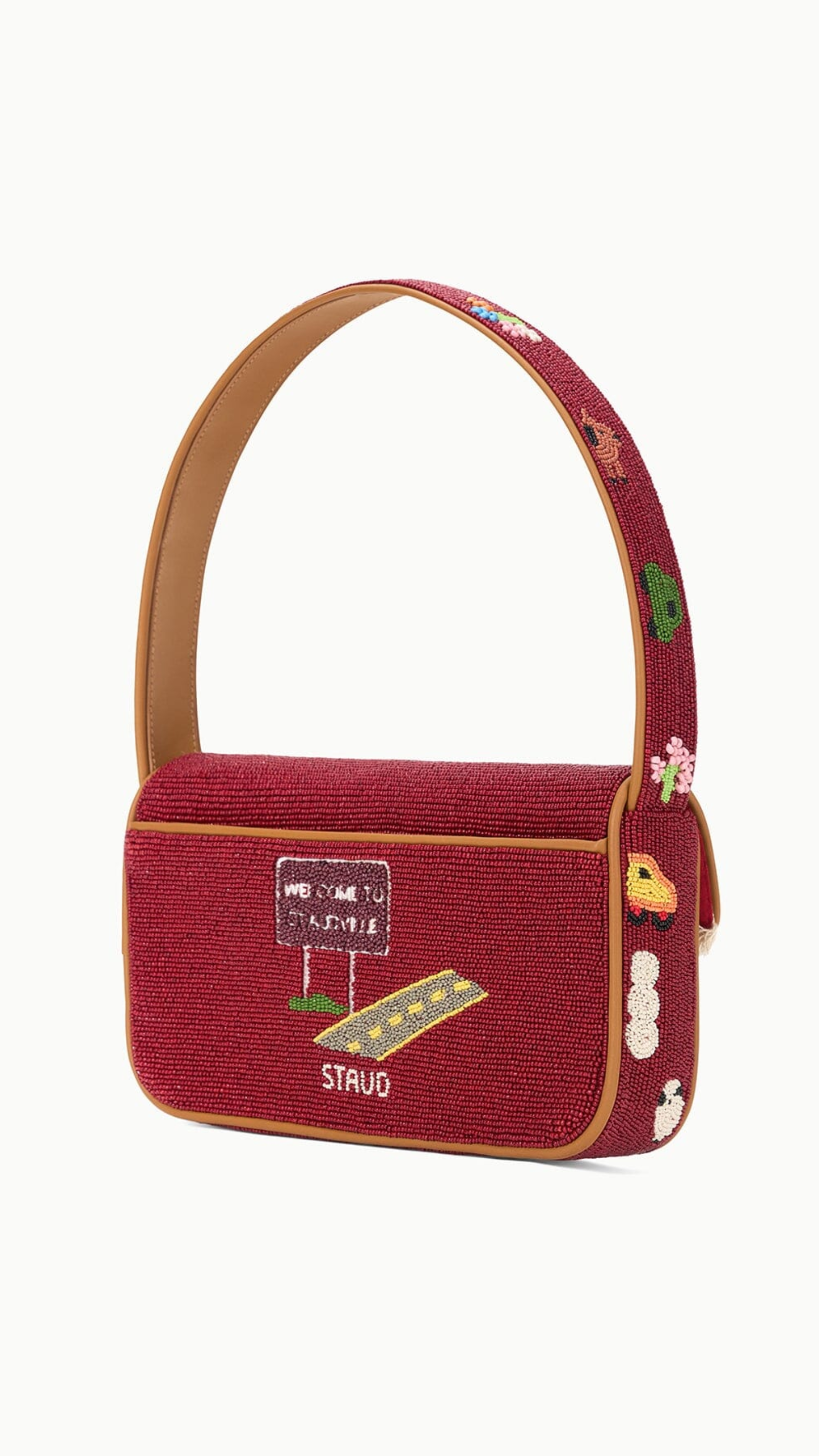 Staud Tommy Beaded Bag