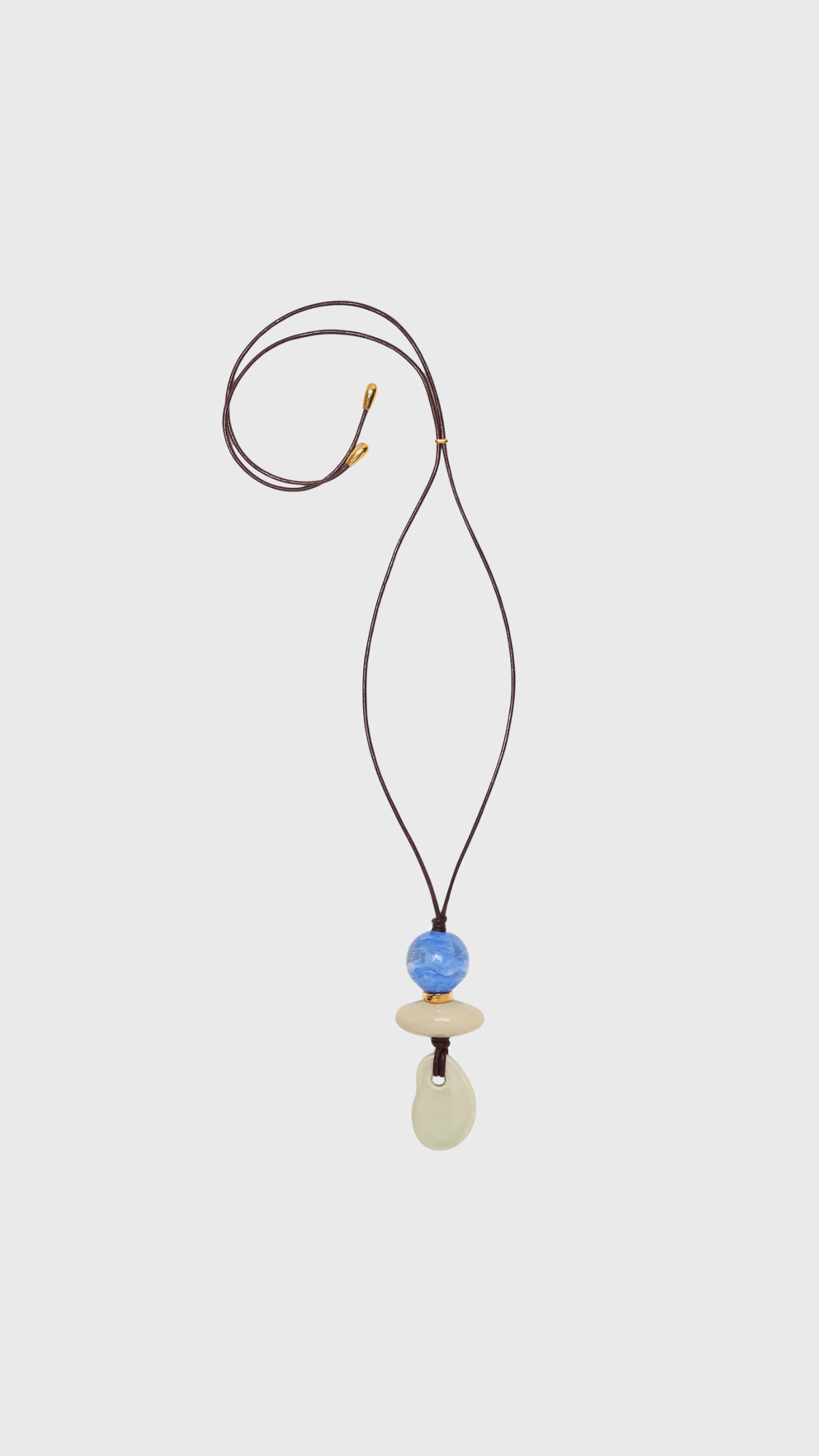Lizzie Fortunato Museo Cord II Necklace in Sea