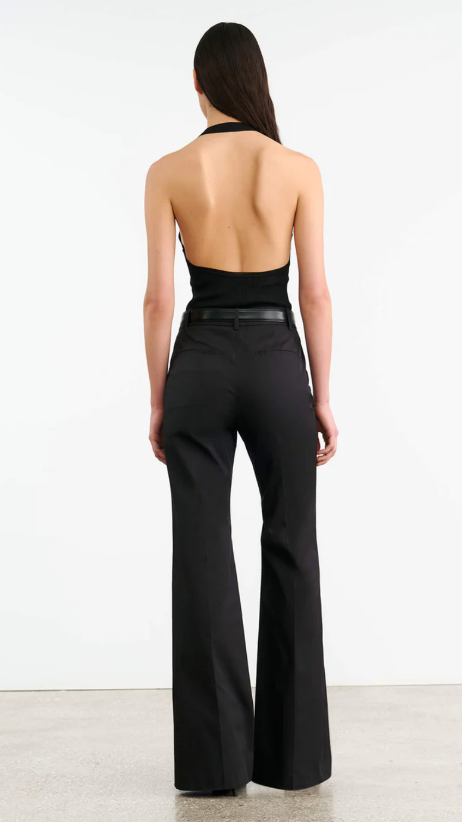 Nili Lotan Effy Pant in Black