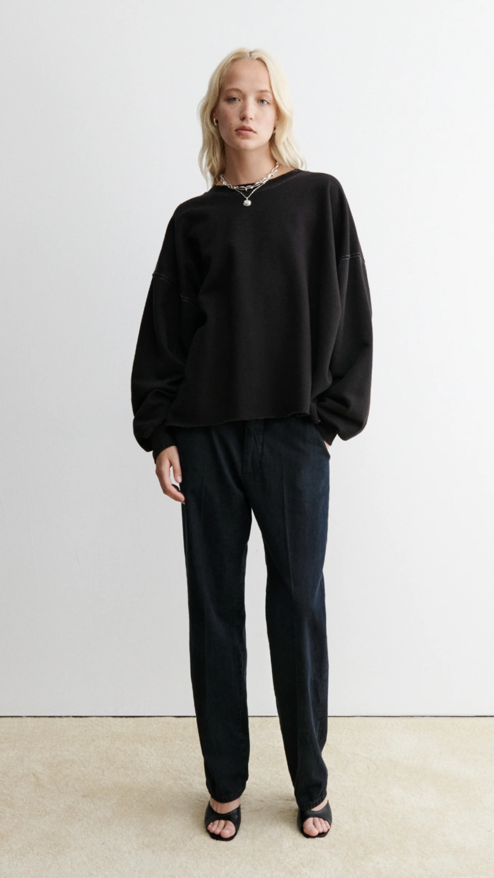 Rachel Comey Fonder Sweatshirt in Charcoal