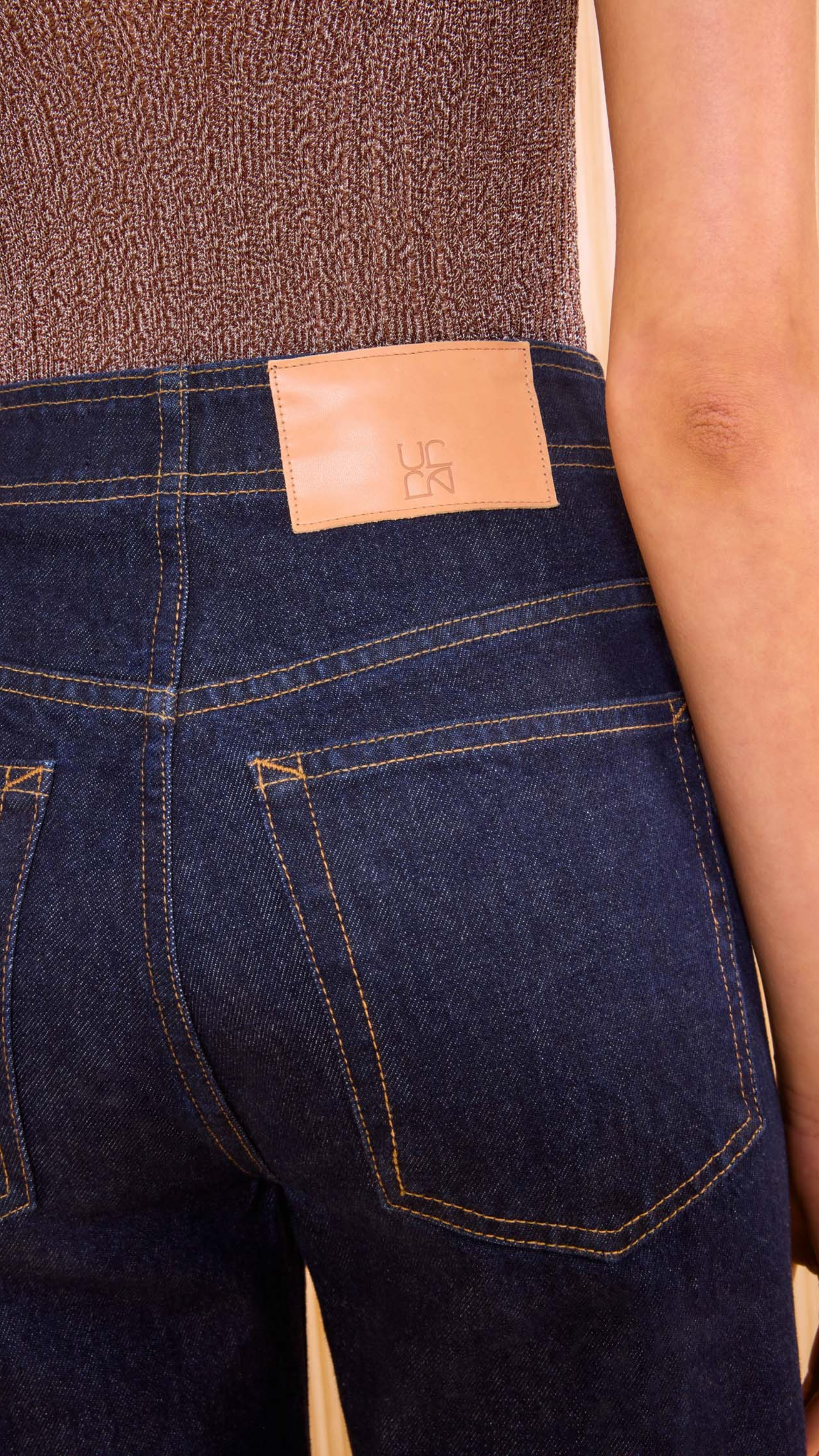 Ulla Johnson Bianca Wide Leg Jean in Tigris