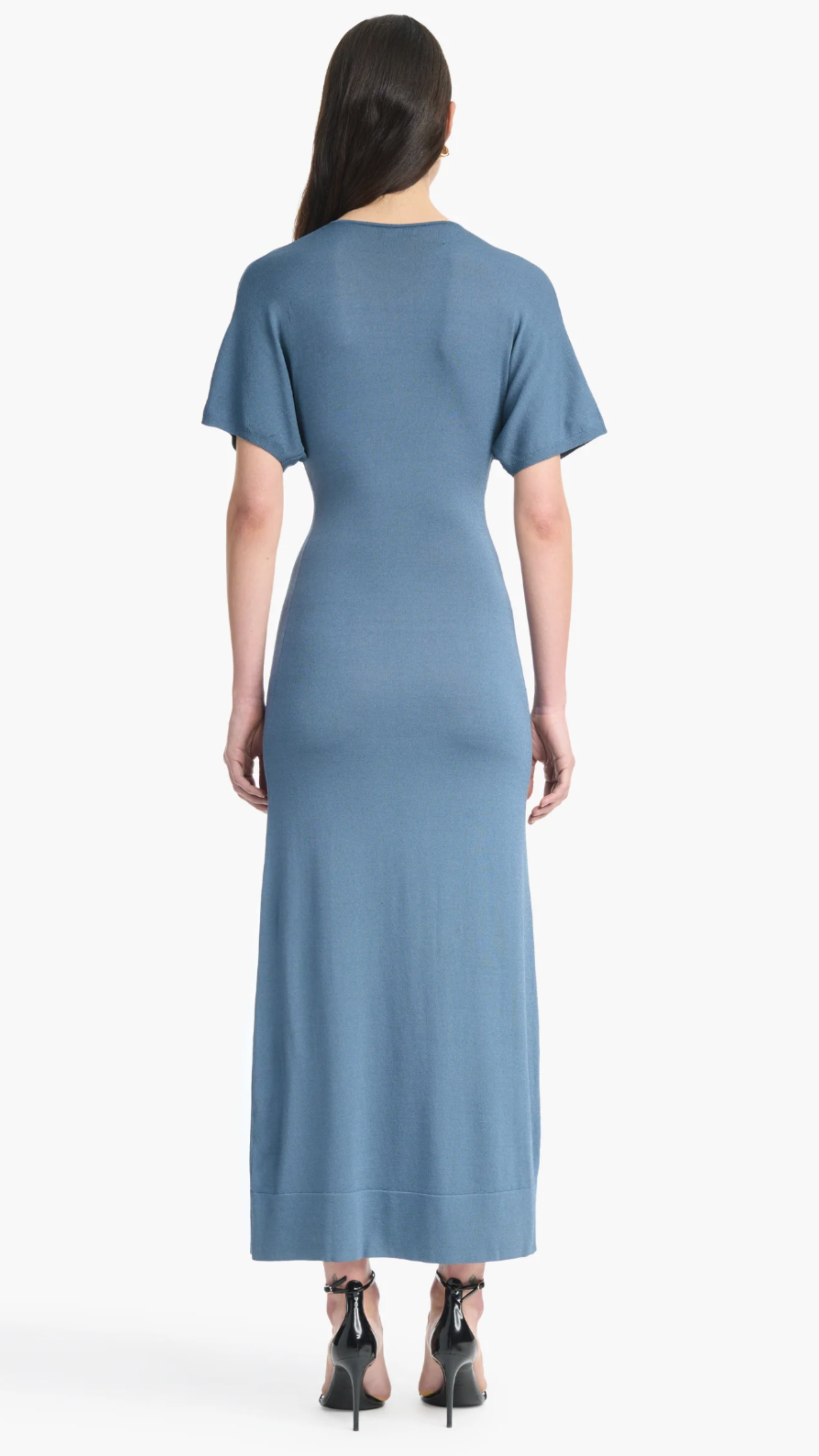 Altuzarra Rena Dress in Ash Blue