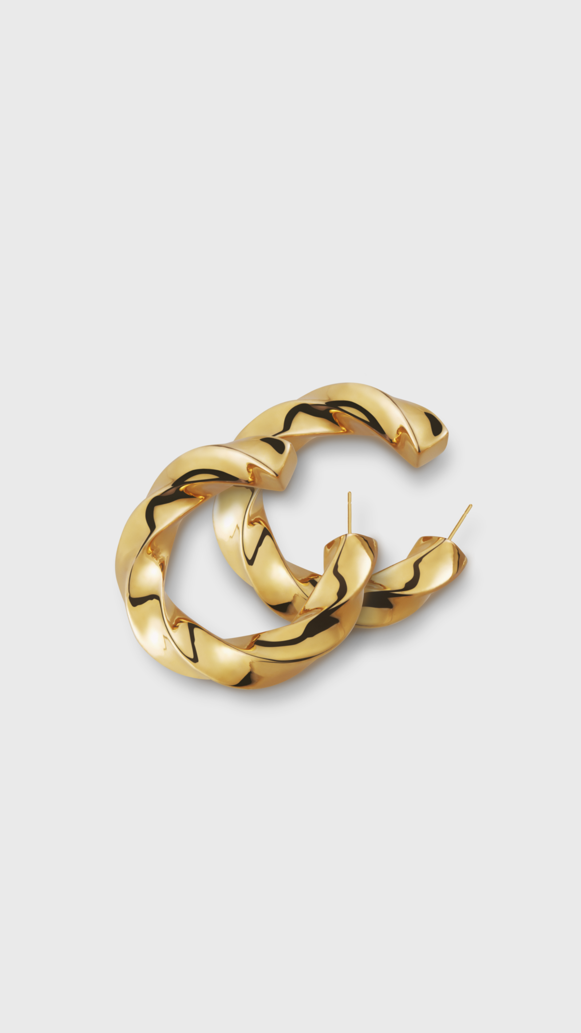 Uncommon Matters Wind Hoops in Gold