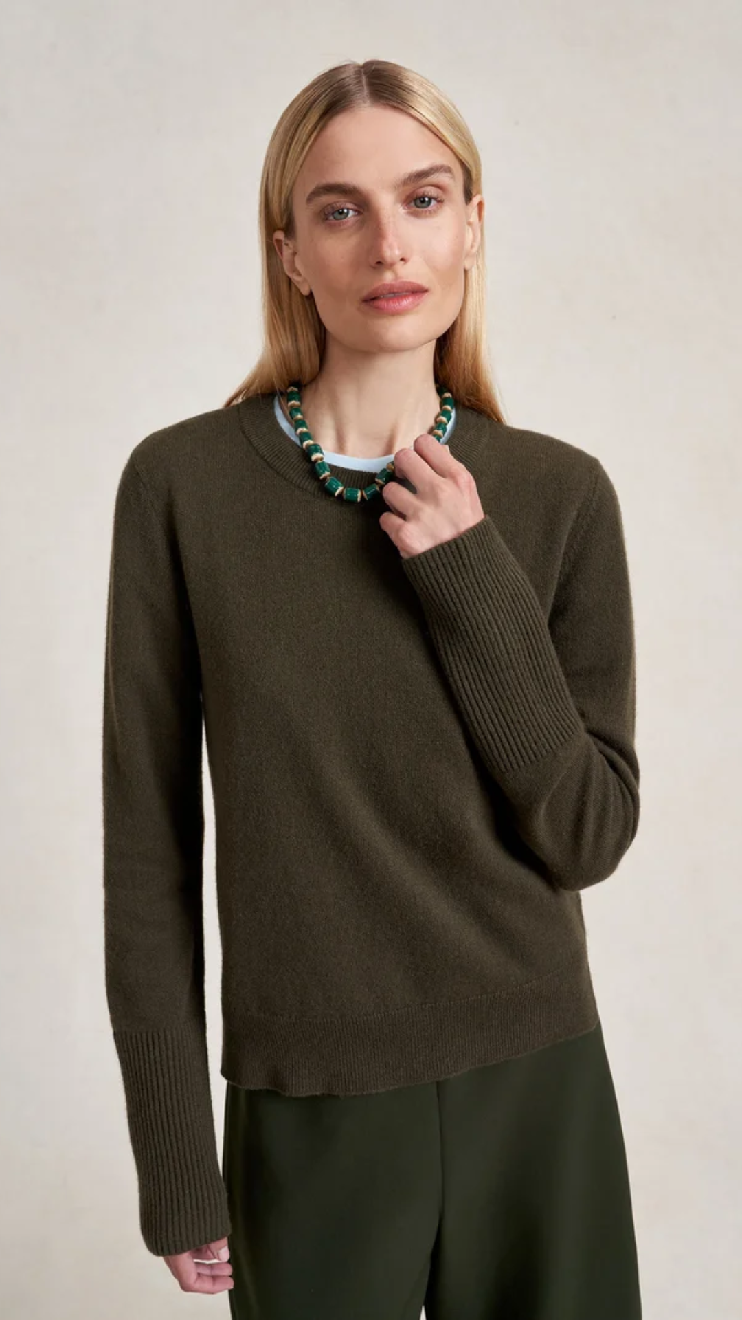 La Ligne Solid Lean Lines Sweater